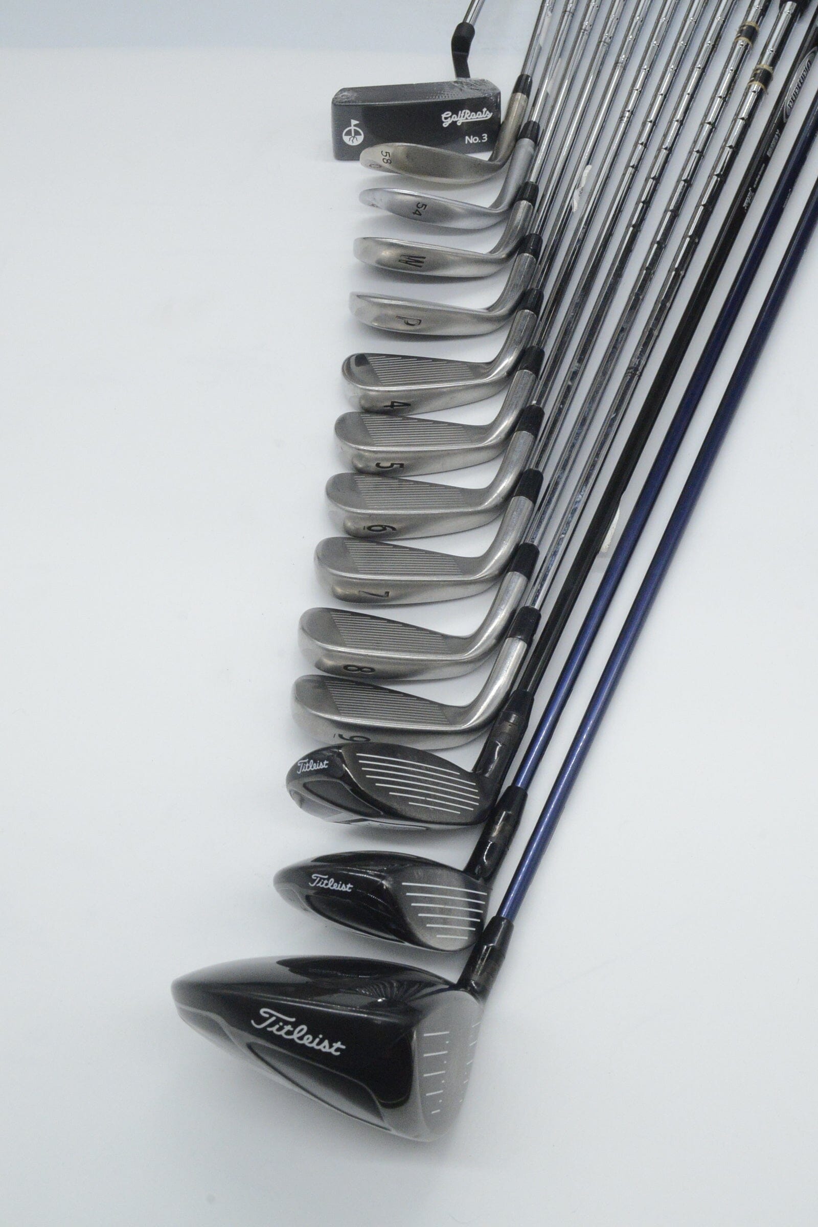 Titleist 712 AP1 Mixed Full Set S Flex +0.25" Golf Clubs GolfRoots 