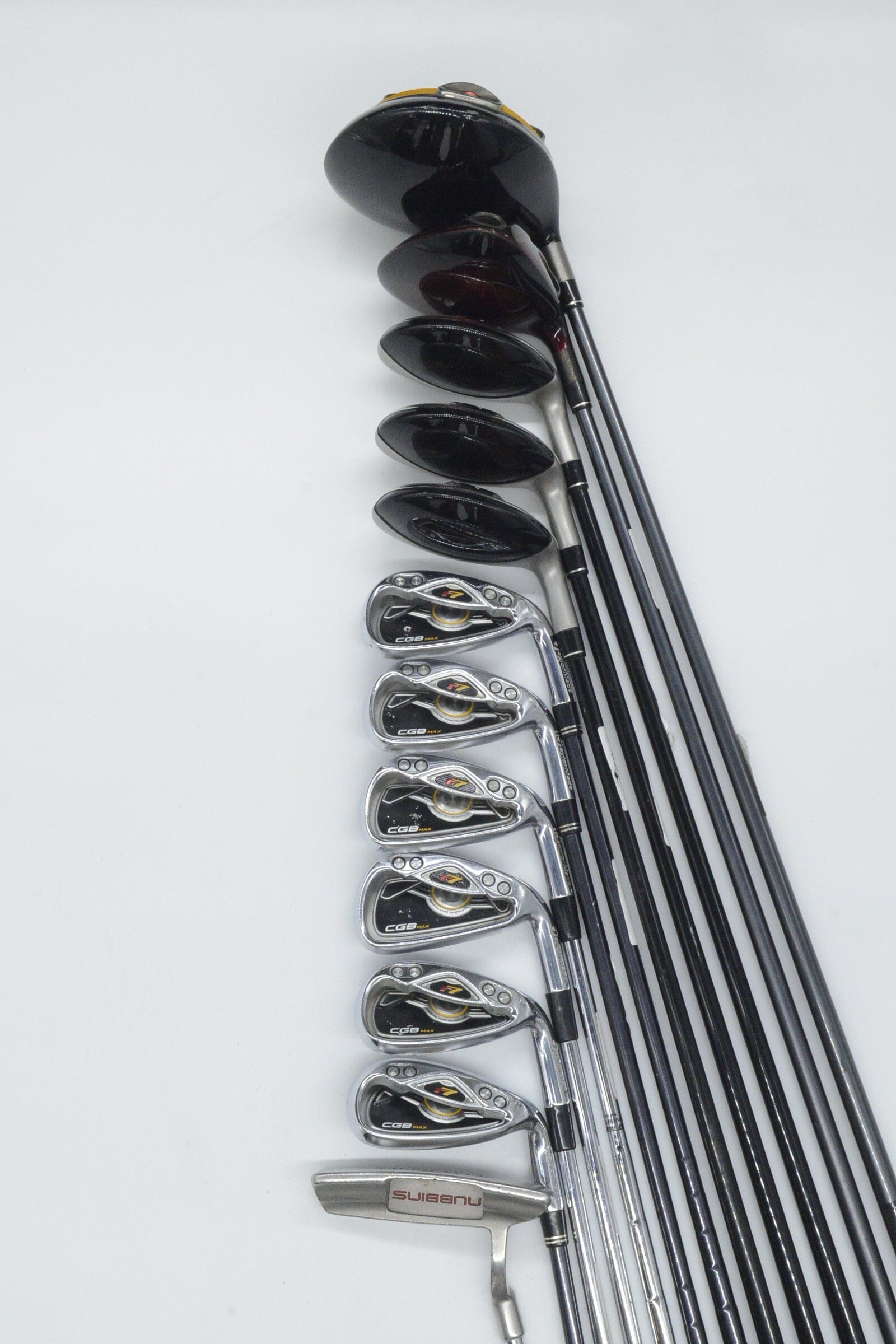 TaylorMade R7 CGB Max Mixed Full Set R Flex Std Length Golf Clubs GolfRoots 
