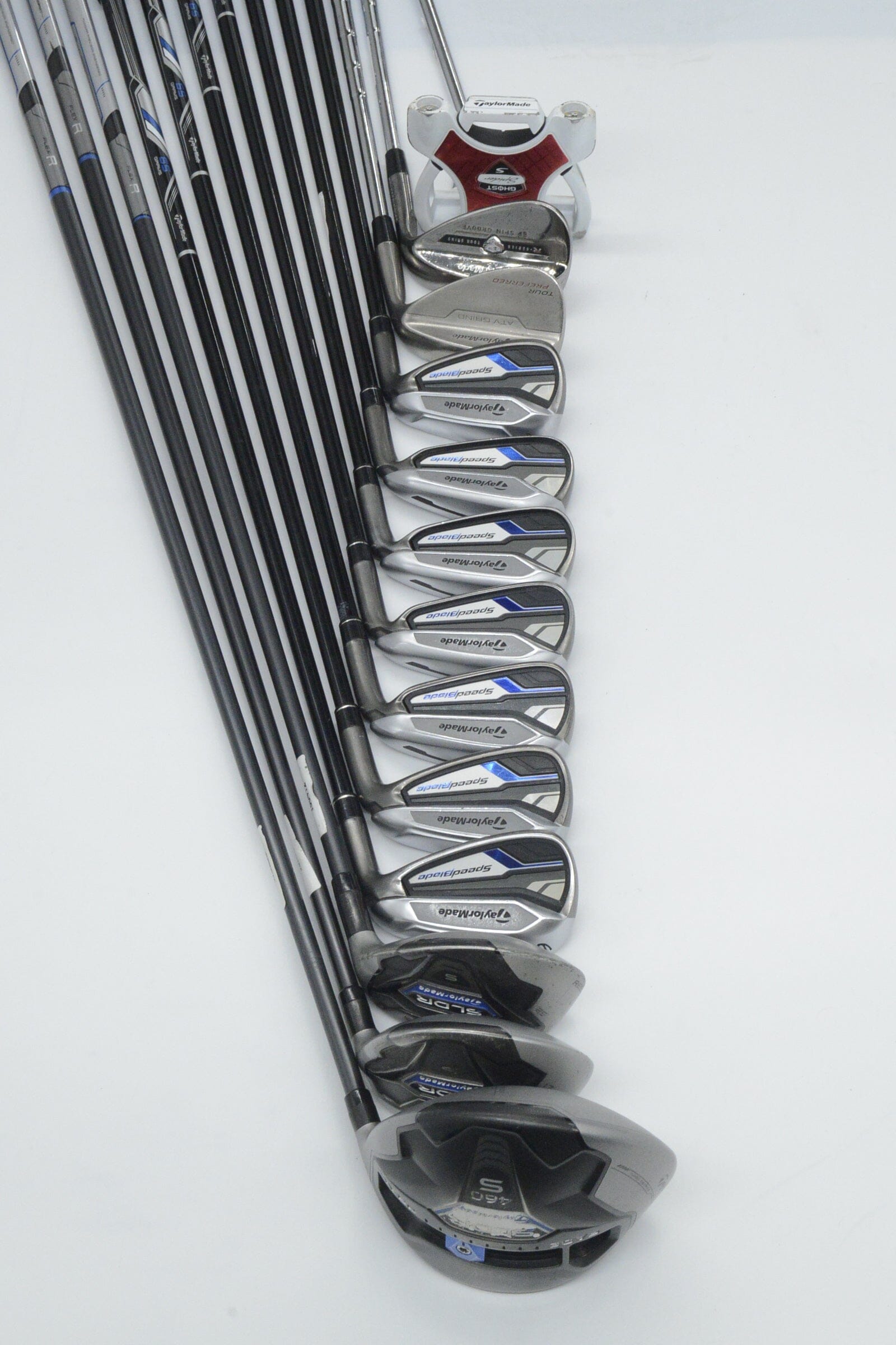 TaylorMade Speedblade Mixed Full Set R Flex +0.25" Golf Clubs GolfRoots 