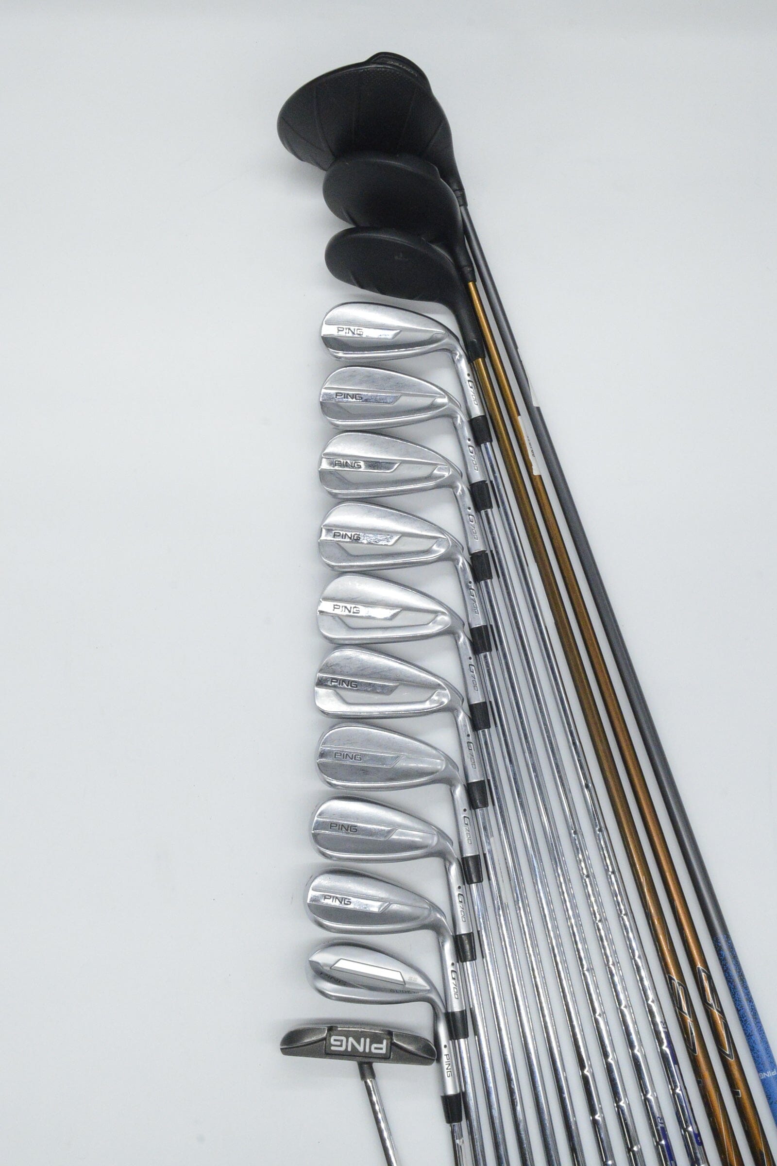 Ping G700 Mixed Full Set R Flex +0.75" Golf Clubs GolfRoots 