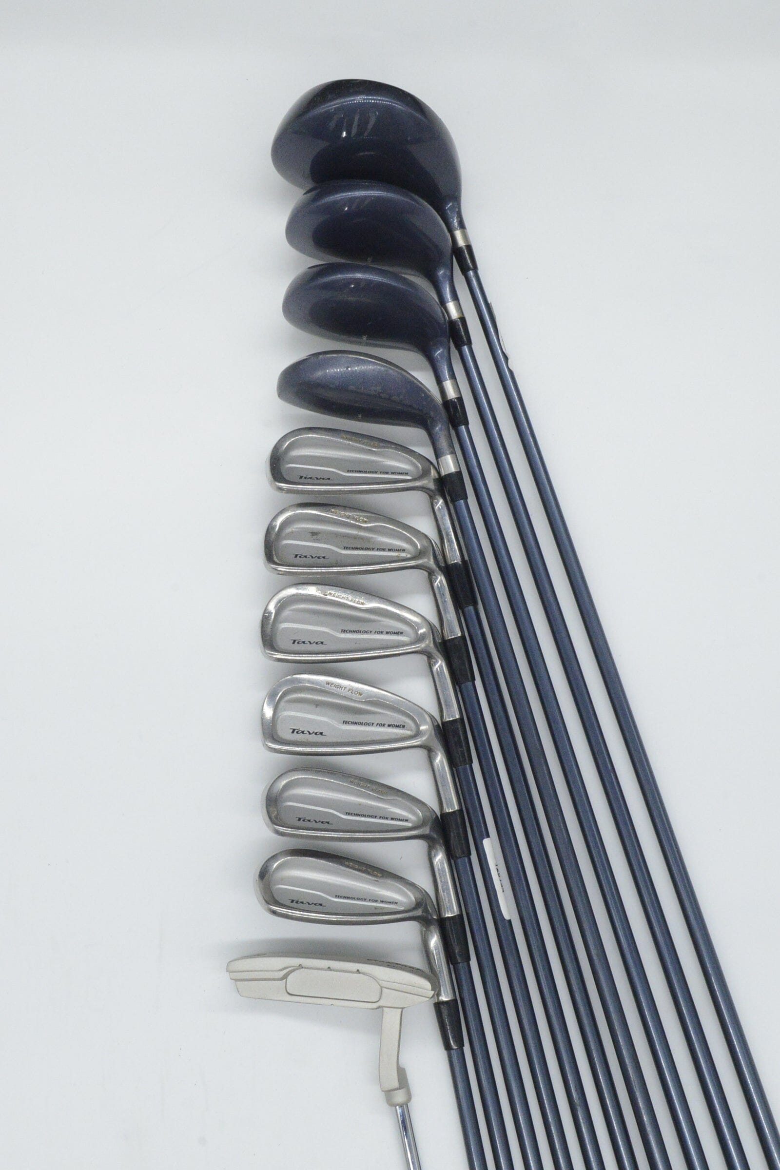 Women's Mizuno Tava Mixed Full Set W Flex +0.25" Golf Clubs GolfRoots 
