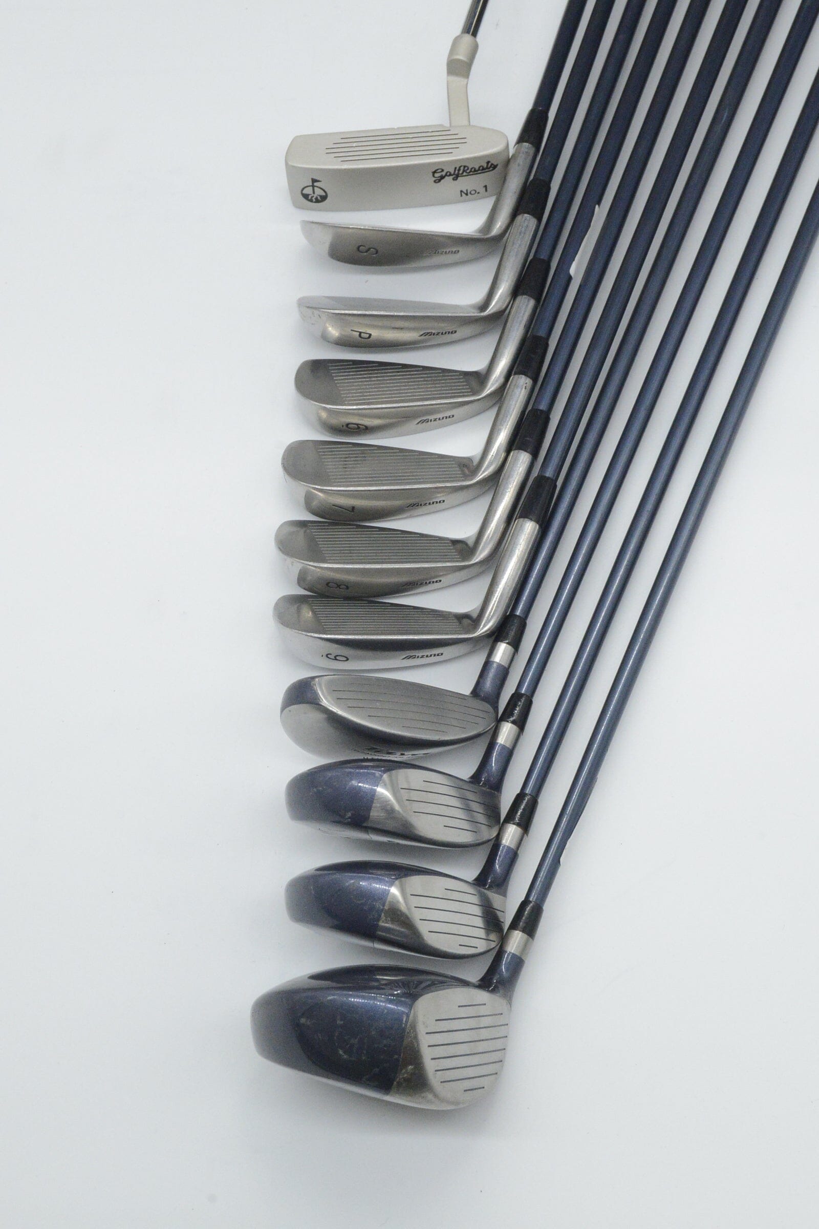 Women's Mizuno Tava Mixed Full Set W Flex +0.25" Golf Clubs GolfRoots 