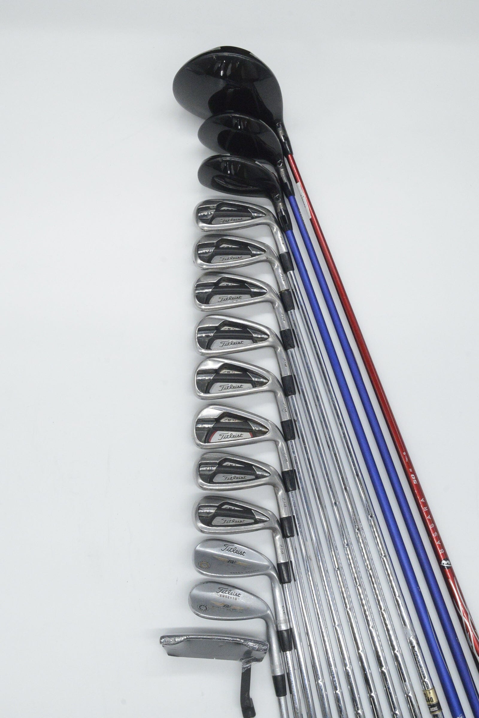 Titleist 714 AP1 Mixed Full Set S Flex Std Length Golf Clubs GolfRoots 