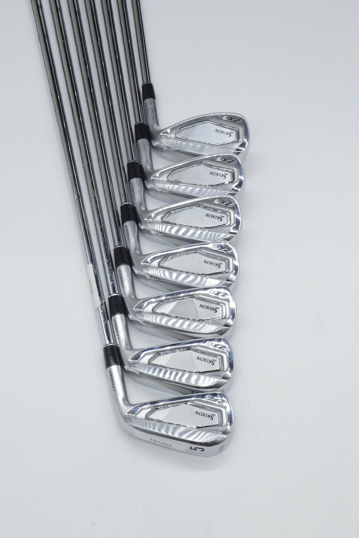 Srixon ZXi5 5-AW Iron Set S Flex +0.25" Golf Iron Sets Srixon 