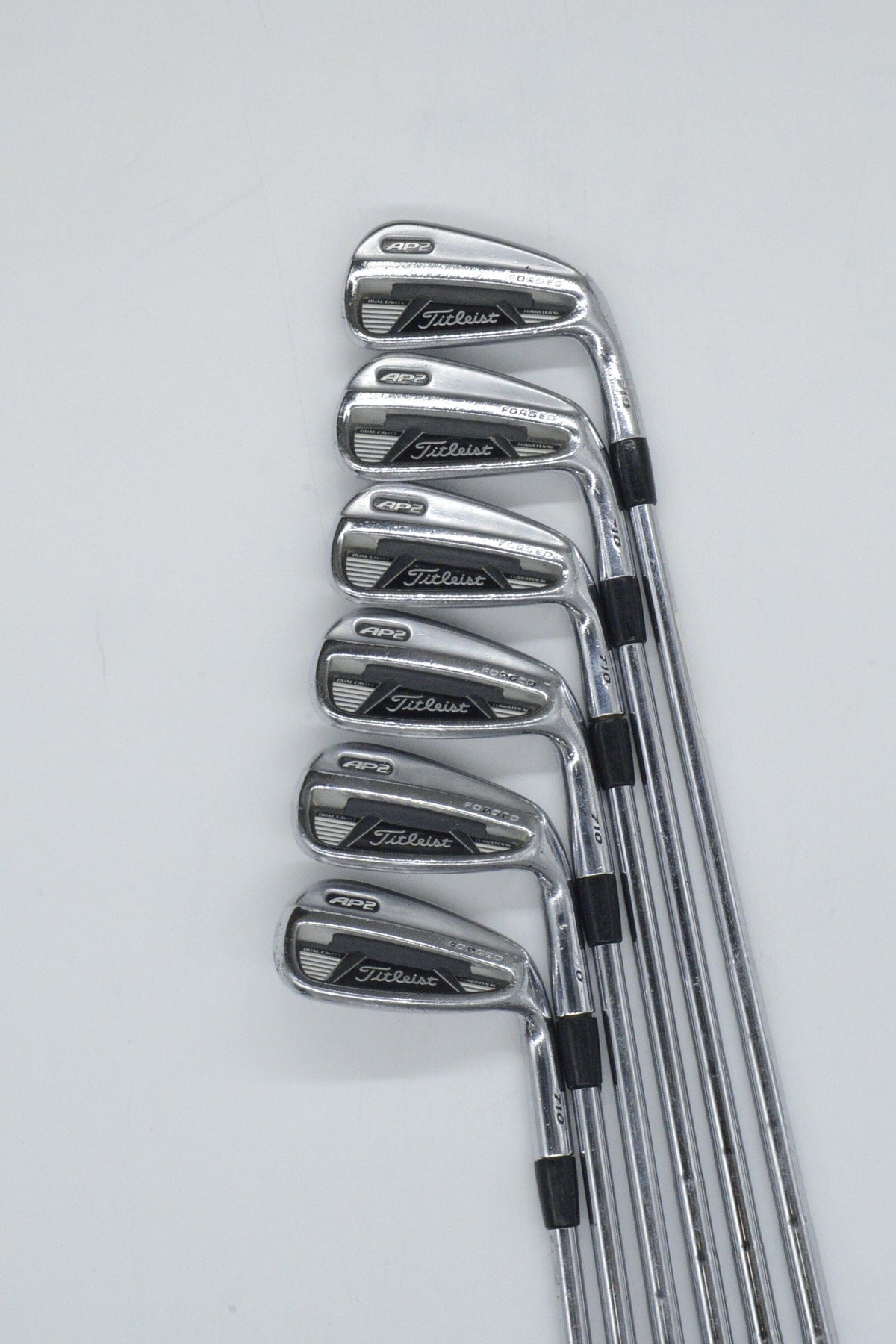 Titleist 710 AP2 Forged 5-PW Iron Set S Flex +1" Golf Iron Sets Titleist 