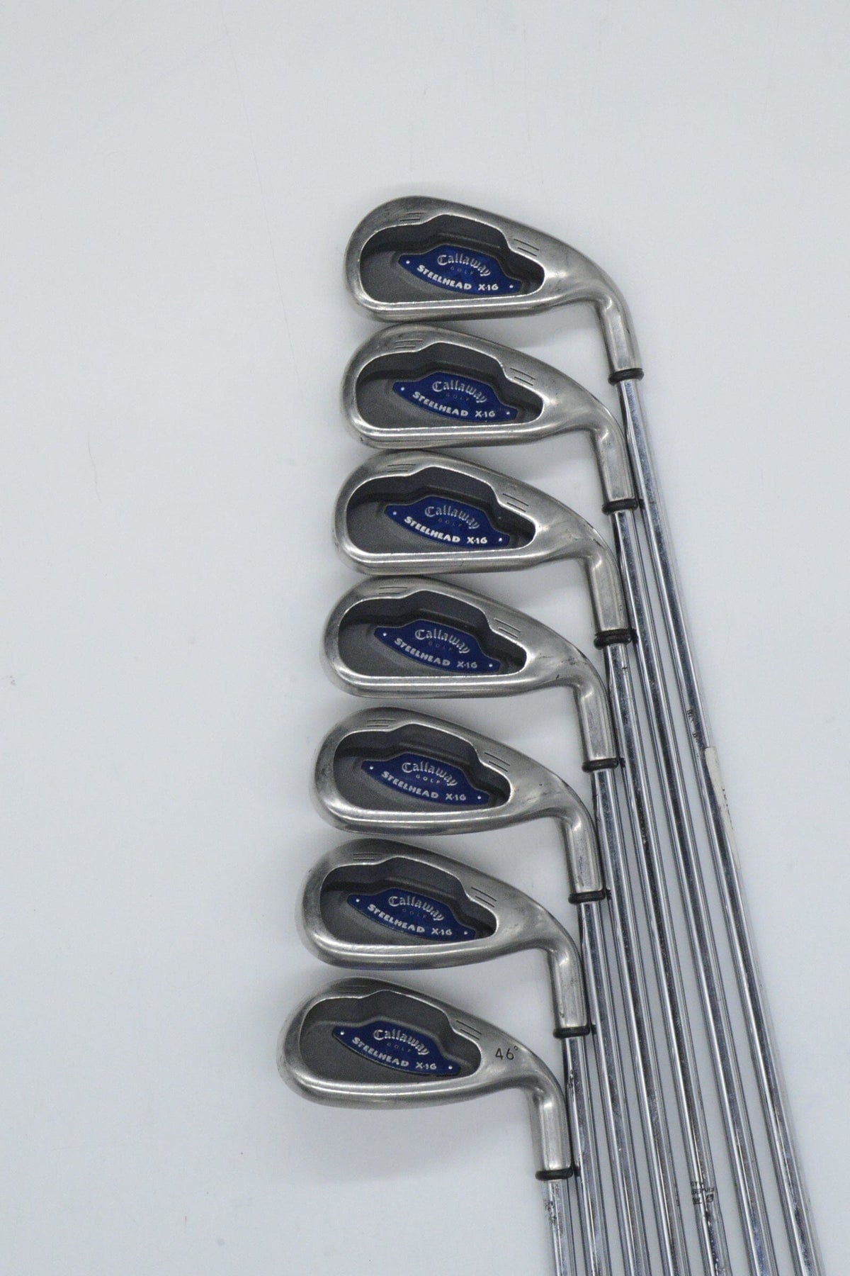 Callaway Steelhead X-16 4-PW Iron Set Uniflex +0.75" Golf Iron Sets Callaway 