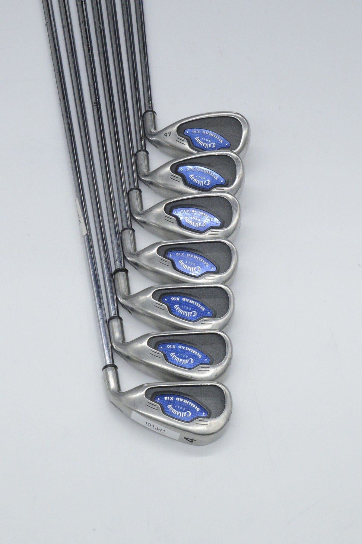 Callaway Steelhead X-16 4-PW Iron Set Uniflex +0.75" Golf Iron Sets Callaway 