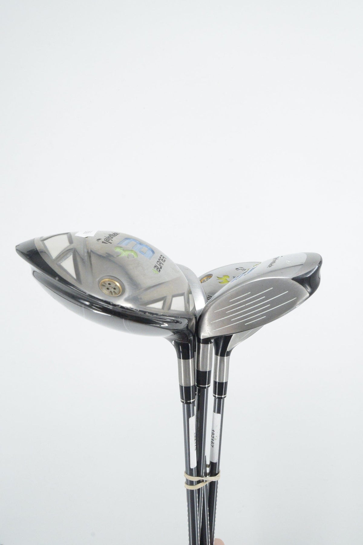 Women's TaylorMade Burner 2008 D, 3W, 5W, 7W Wood Set W Flex Golf Fairway Woods TaylorMade 