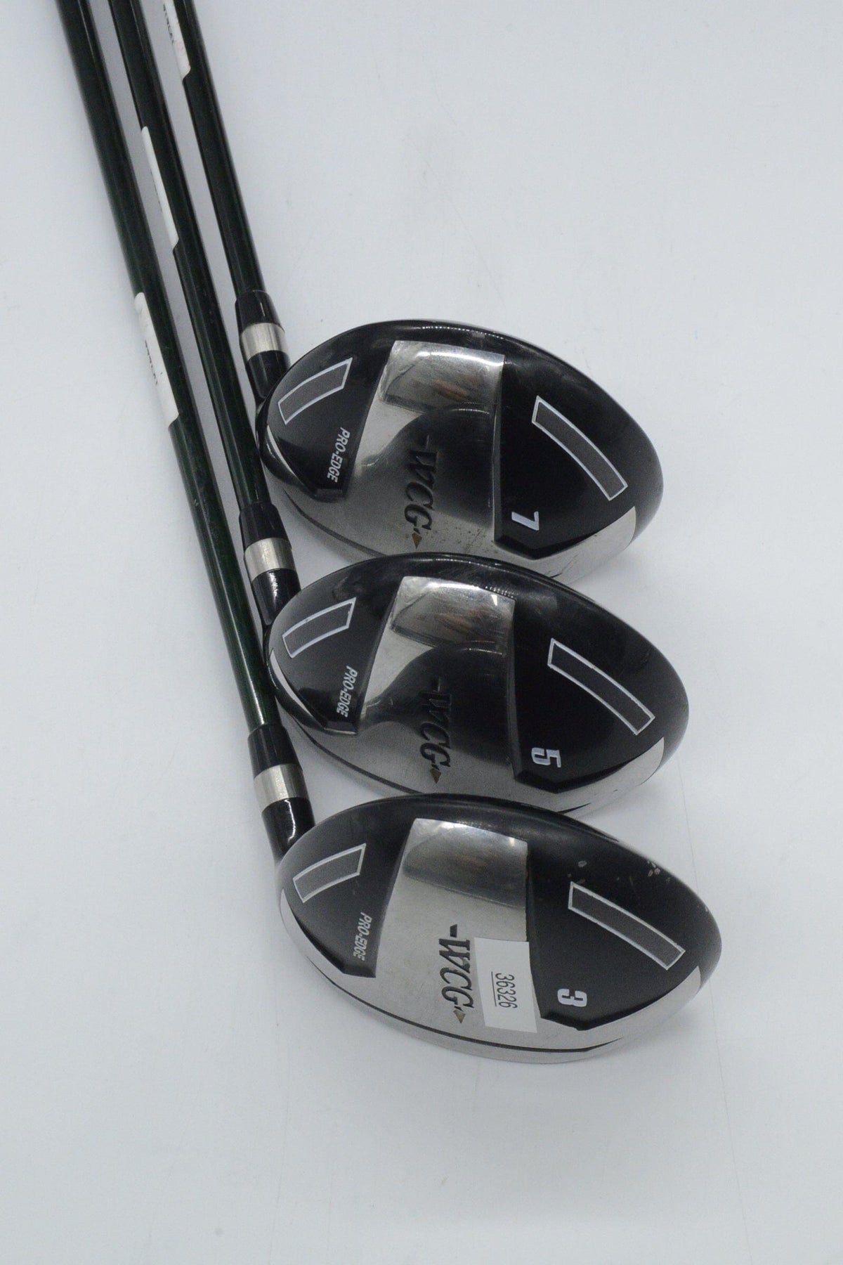 Warrior Pro-Edge 3W, 5W, 7W Wood Set SR Flex Golf Fairway Woods Warrior 