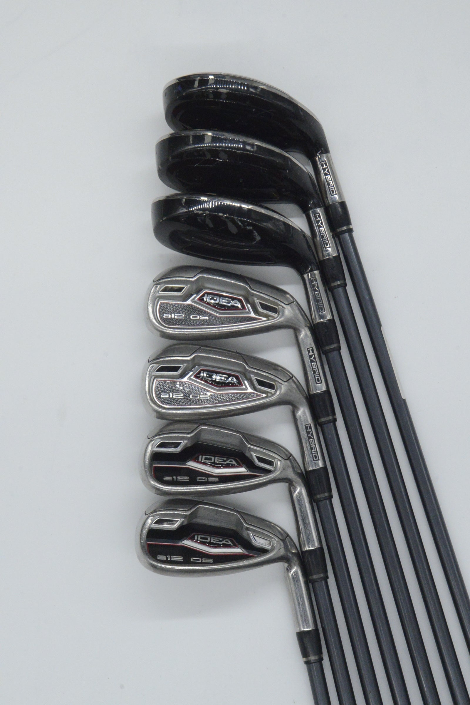 Adams Idea A12OS Hybrid 4H-6H, 7-PW Iron Set SR Flex Std Length