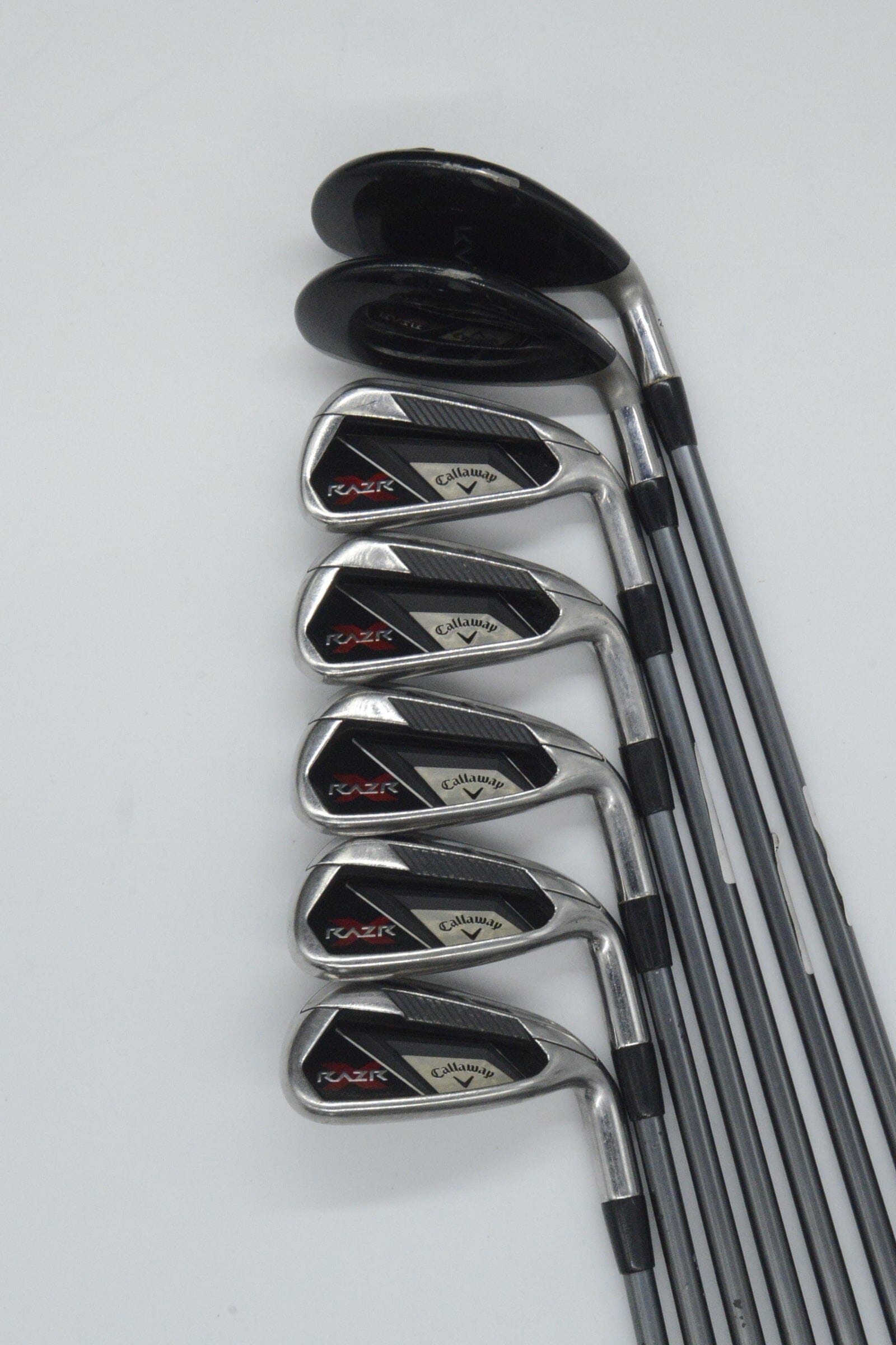 Callaway RAZR X 5H-6H, 6-PW Iron Set R Flex -1.25"