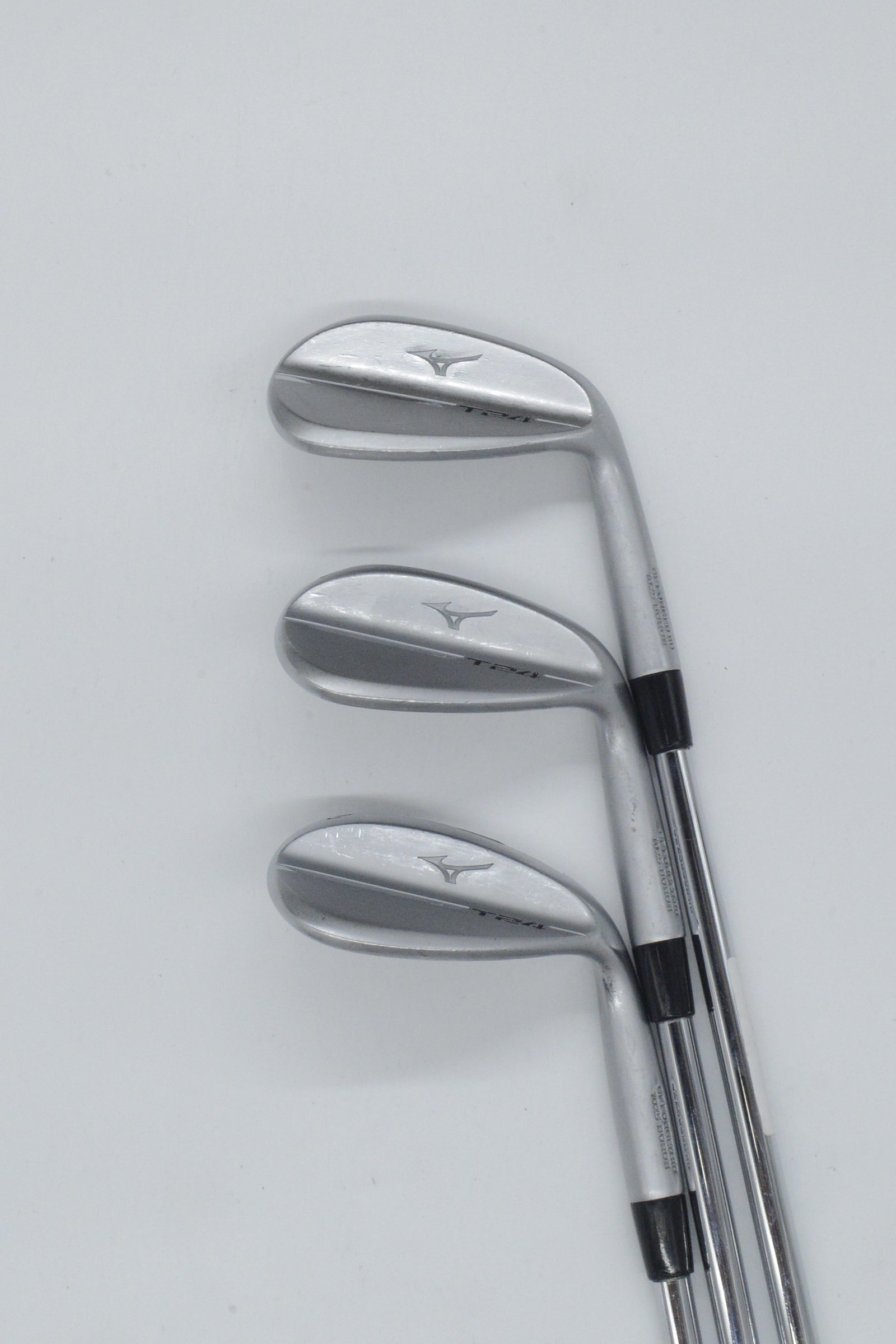 Mizuno T24 Soft White Satin 48, 52, 58 Degree Wedge Set S Flex