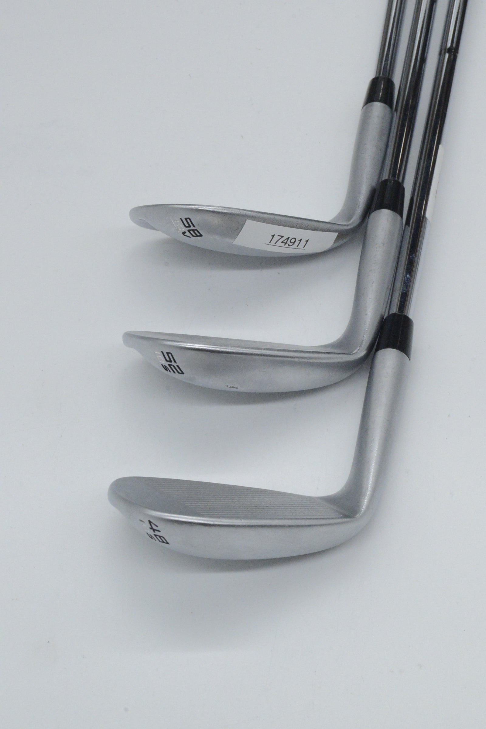 Mizuno T24 Soft White Satin 48, 52, 58 Degree Wedge Set S Flex