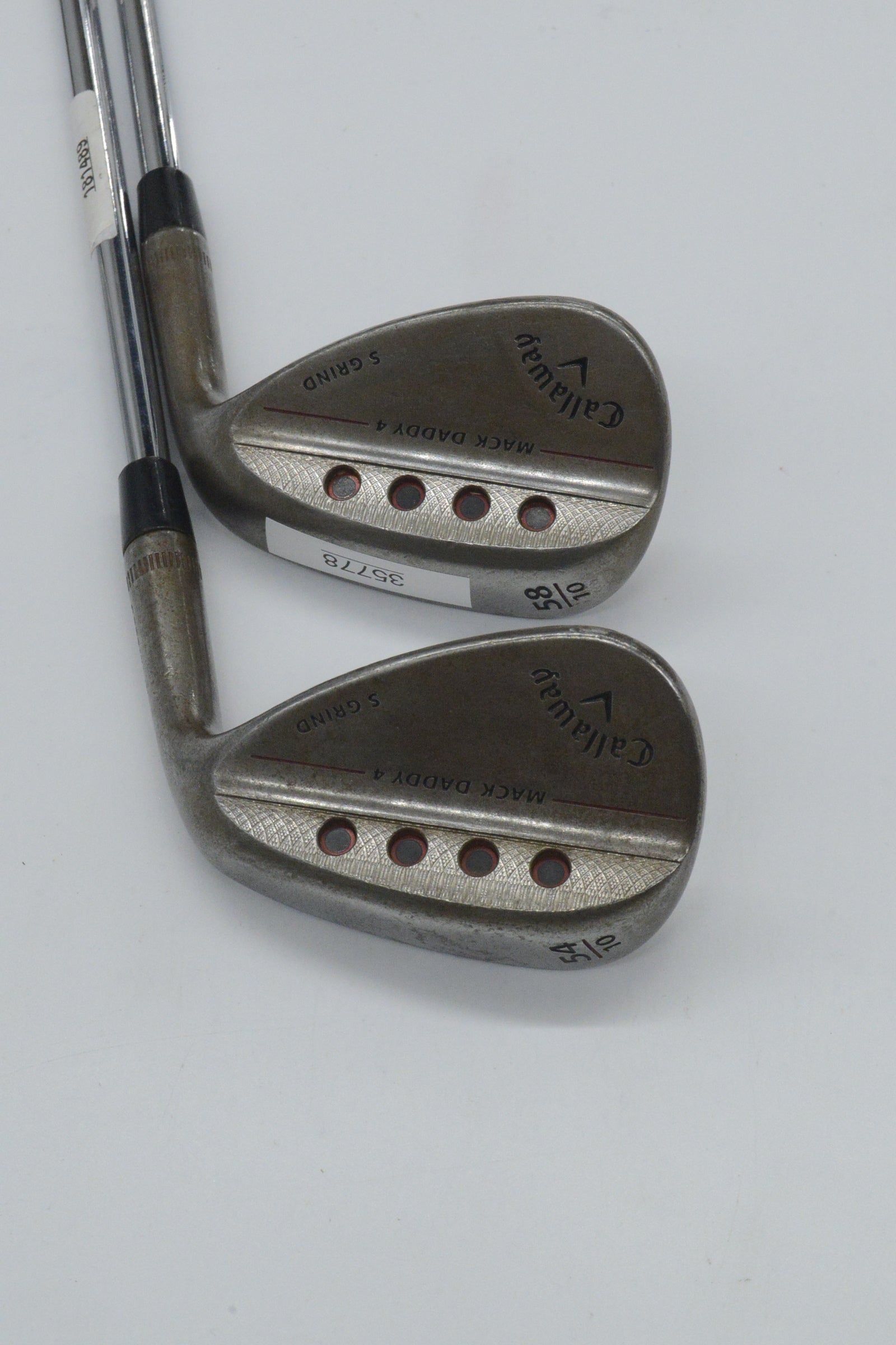 Callaway Mack Daddy 4 Raw 54 & 58 Degree Wedge Set Wedge Flex