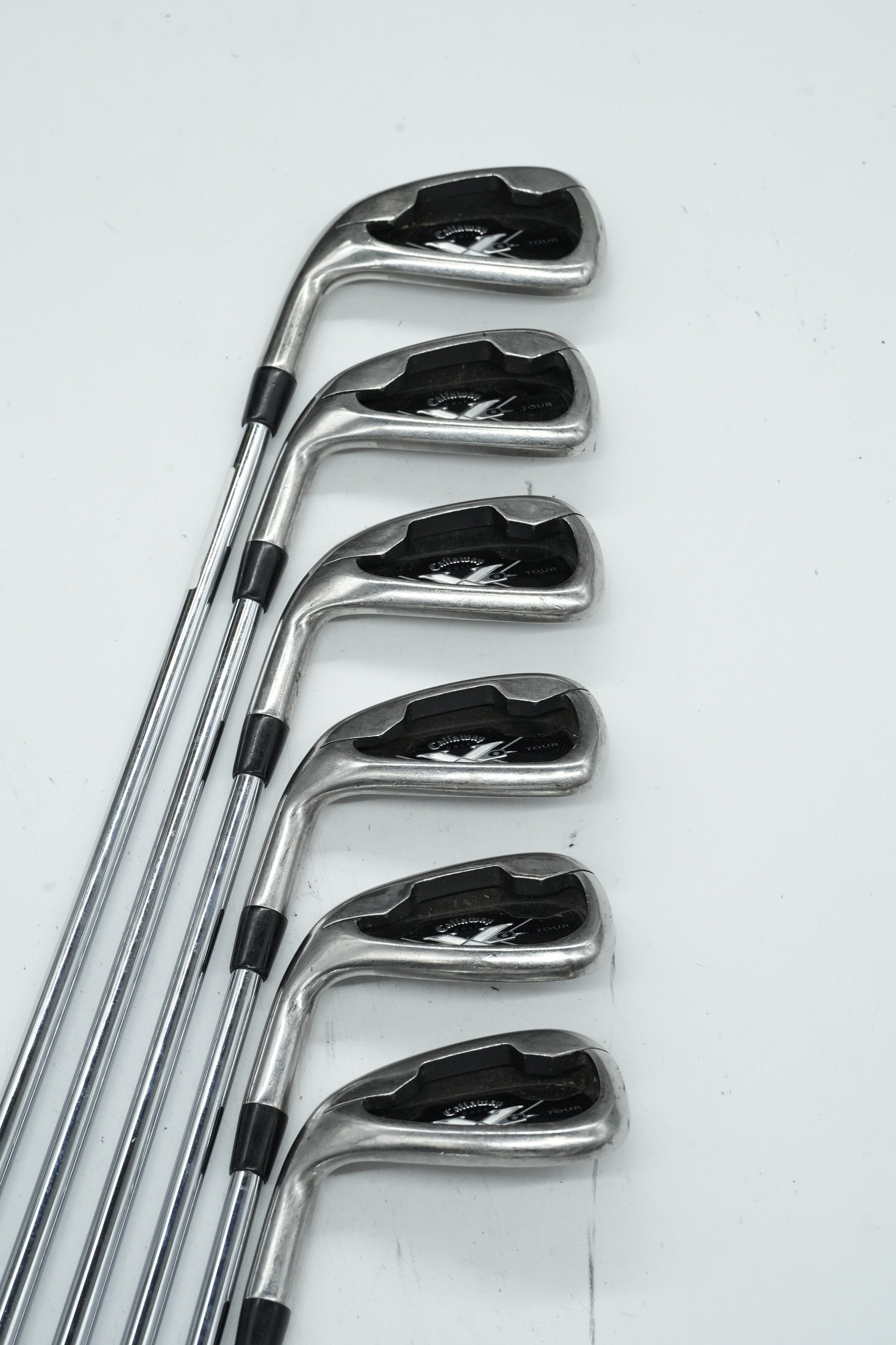 Lefty Callaway X-20 Tour 4-9 Iron Set R Flex +0.25" Golf Clubs GolfRoots 
