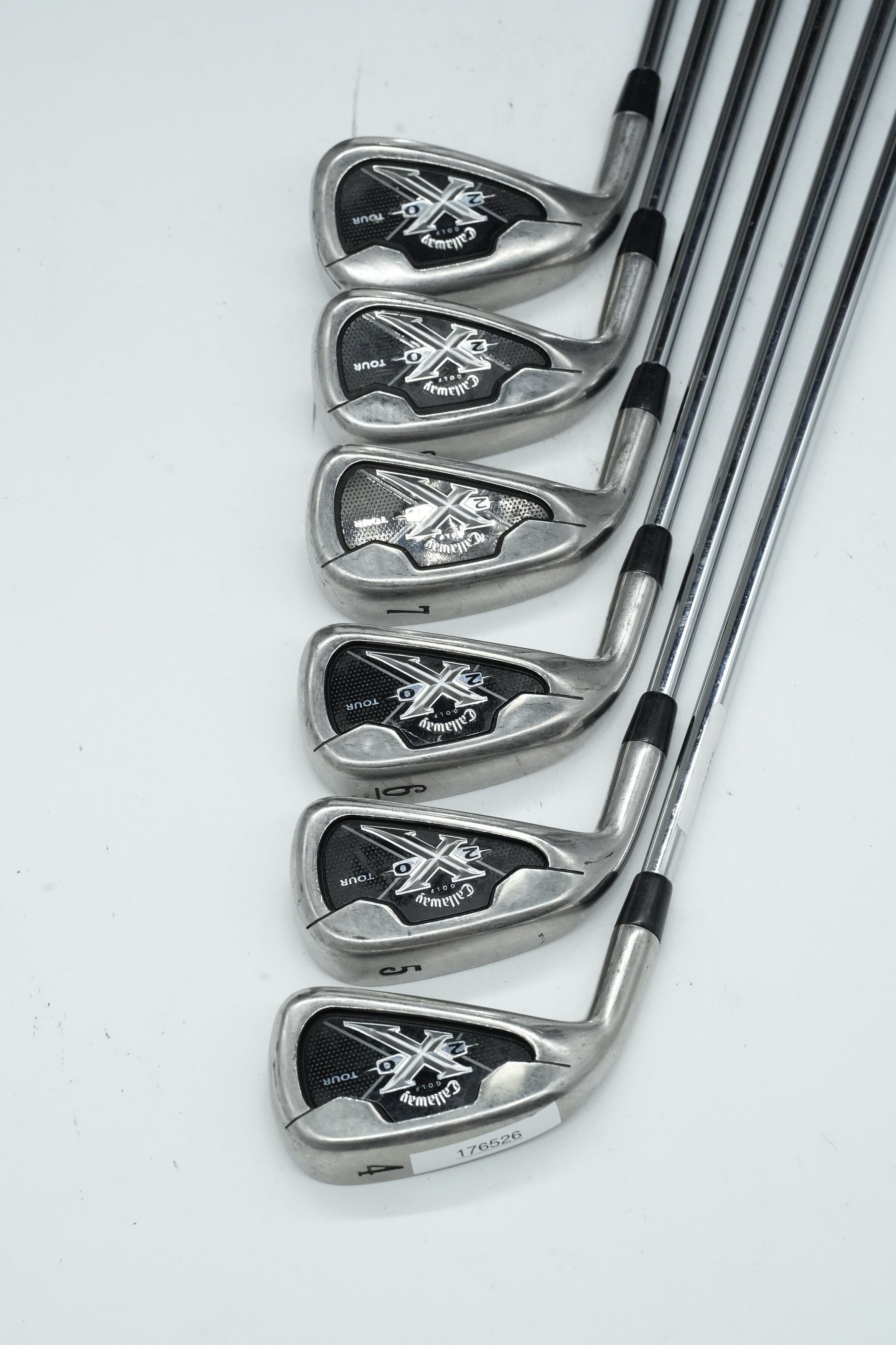 Lefty Callaway X-20 Tour 4-9 Iron Set R Flex +0.25" Golf Clubs GolfRoots 