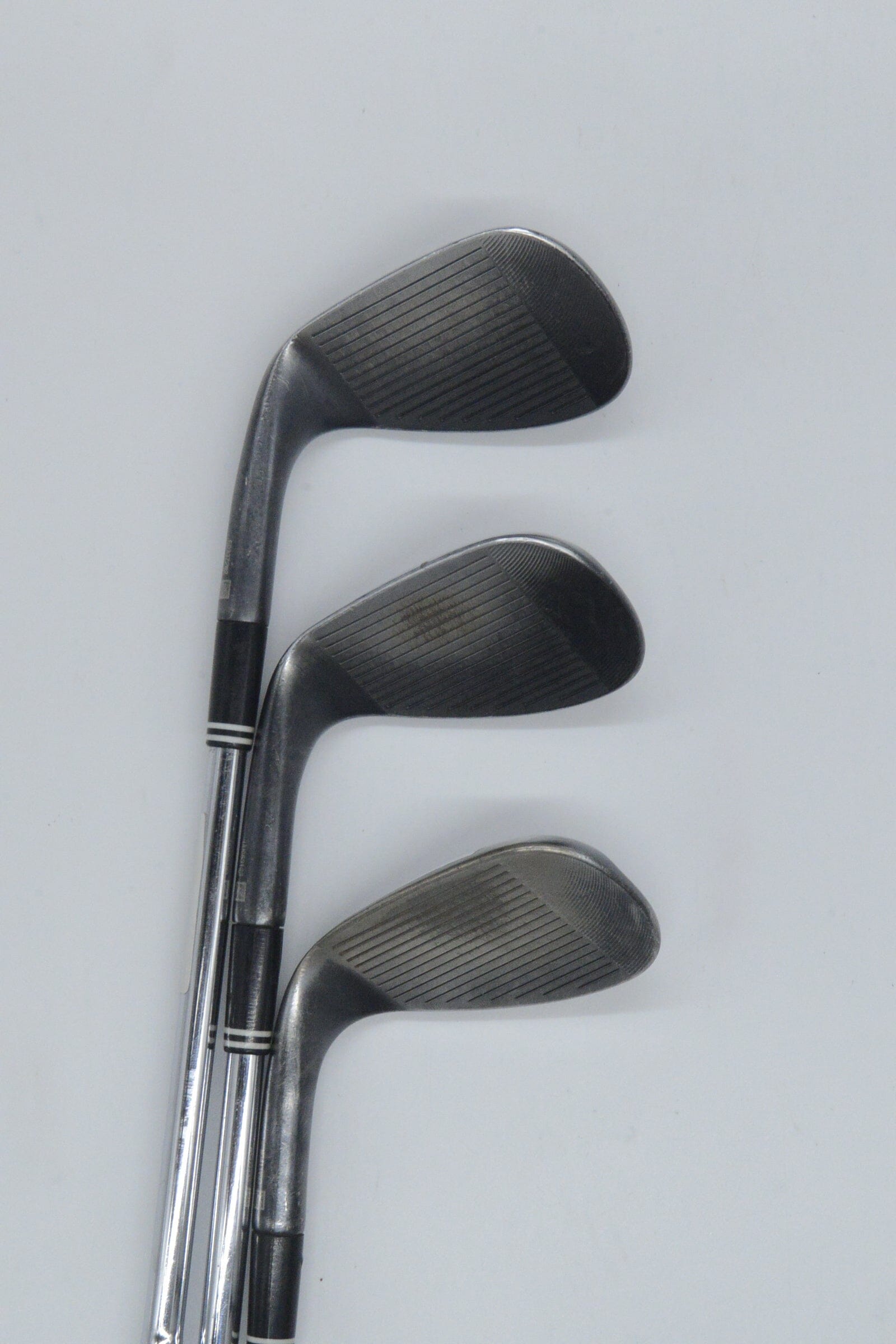 Cleveland RTX 4 Black Satin 50, 54, 58 Degree Wedge Set S Flex Golf Clubs GolfRoots 