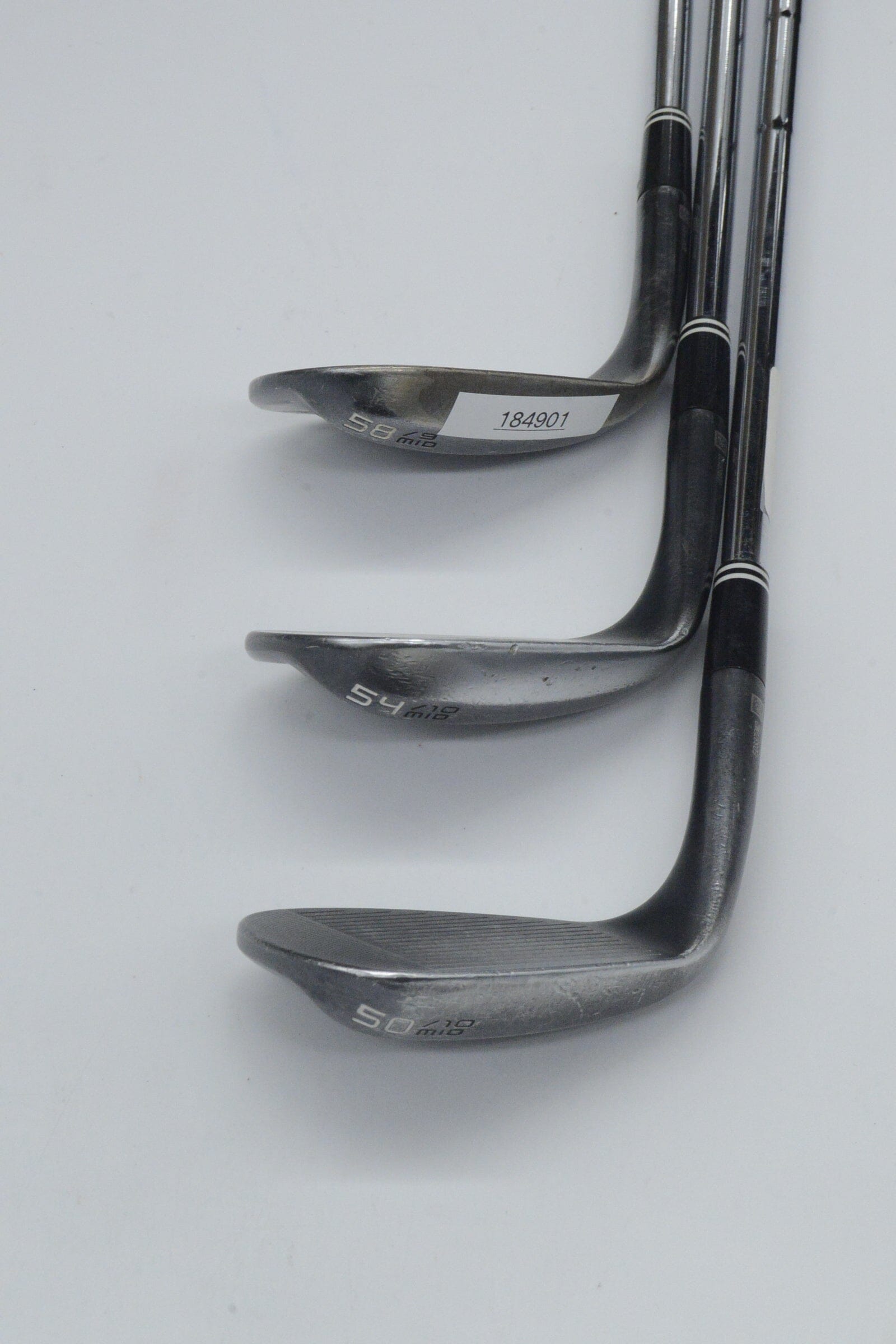 Cleveland RTX 4 Black Satin 50, 54, 58 Degree Wedge Set S Flex Golf Clubs GolfRoots 