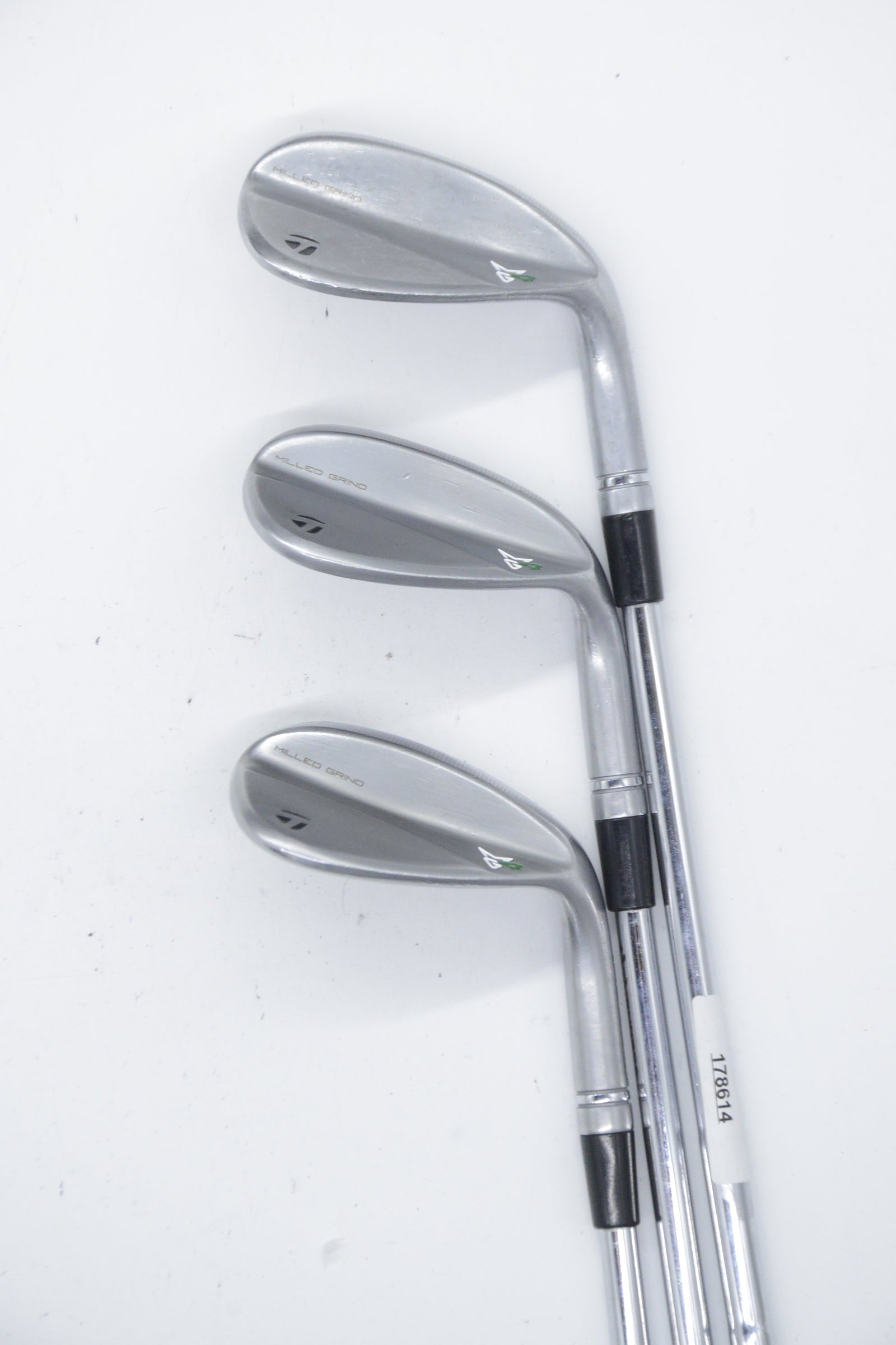 TaylorMade Milled Grind 4 Satin Chrome 52, 56, 60 Degree Wedge Set Wedge Flex