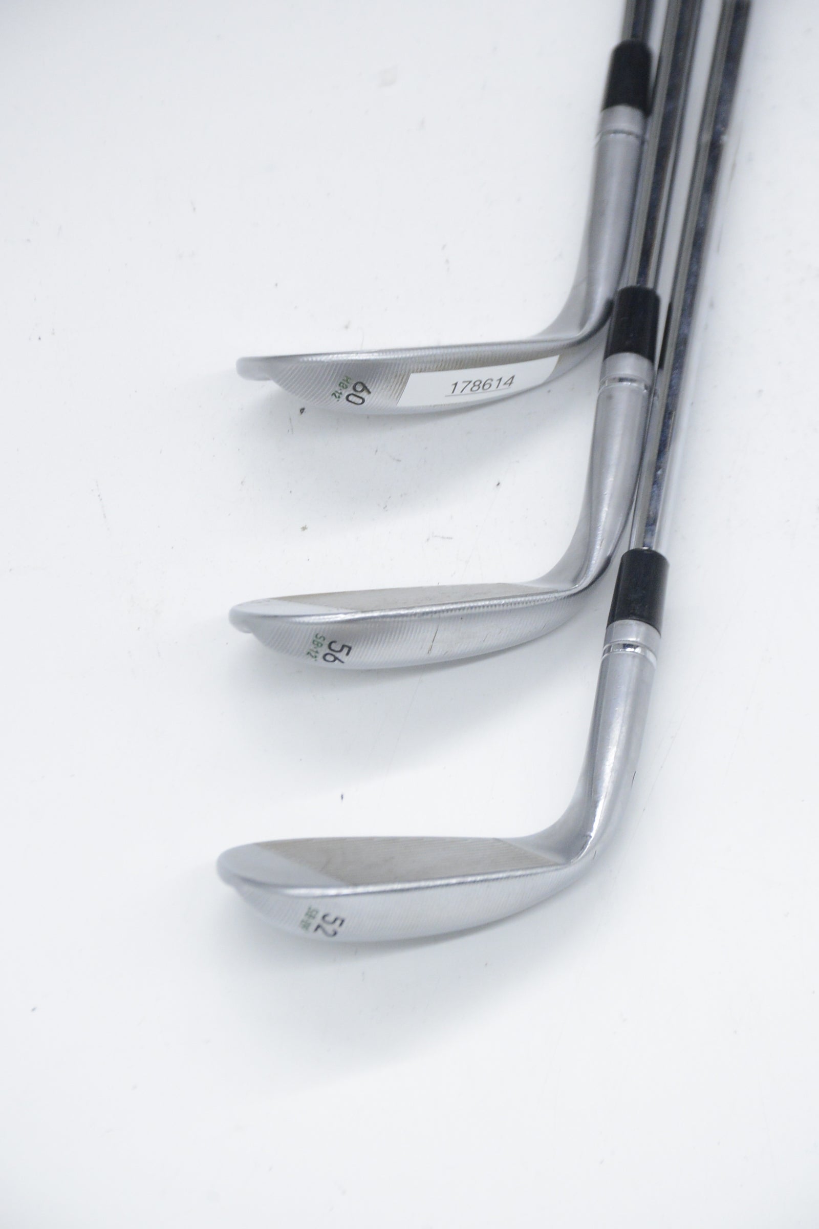 TaylorMade Milled Grind 4 Satin Chrome 52, 56, 60 Degree Wedge Set Wedge Flex