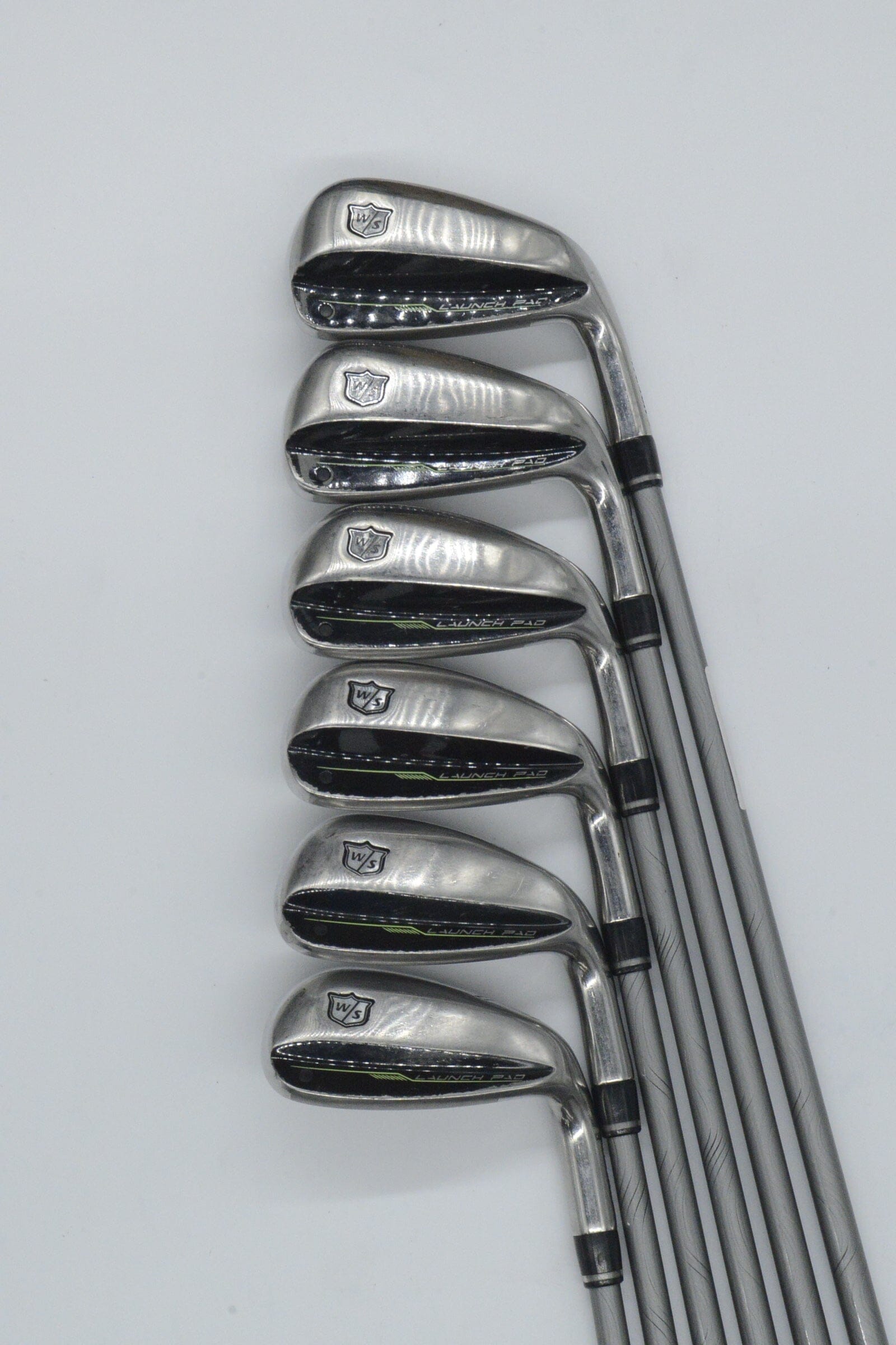 Women's Wilson Launch Pad 2 6-GW Iron Set W Flex -0.25" Golf Clubs GolfRoots 
