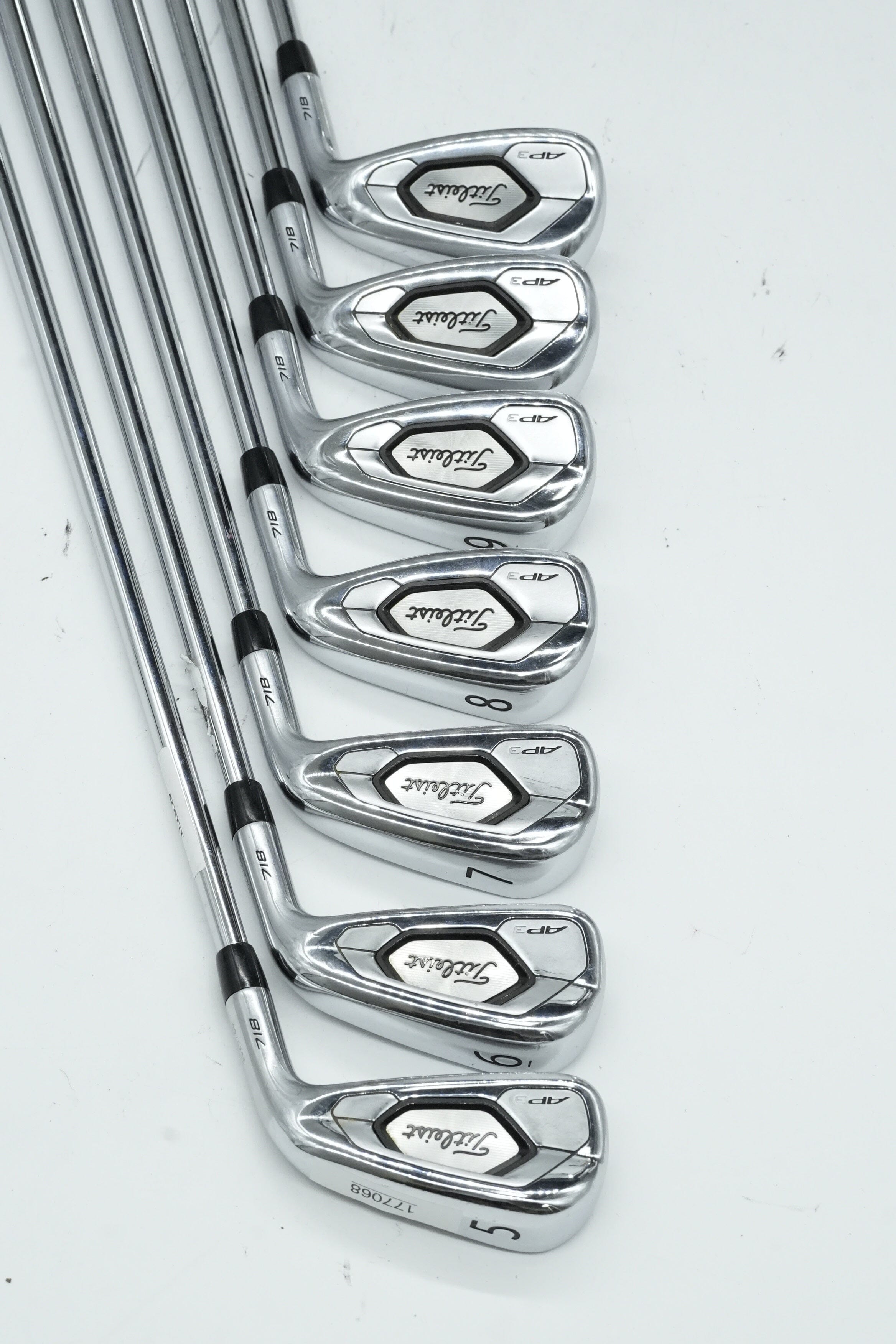 Titleist 718 AP3 5-AW Iron Set X Flex +0.25" Golf Clubs GolfRoots 