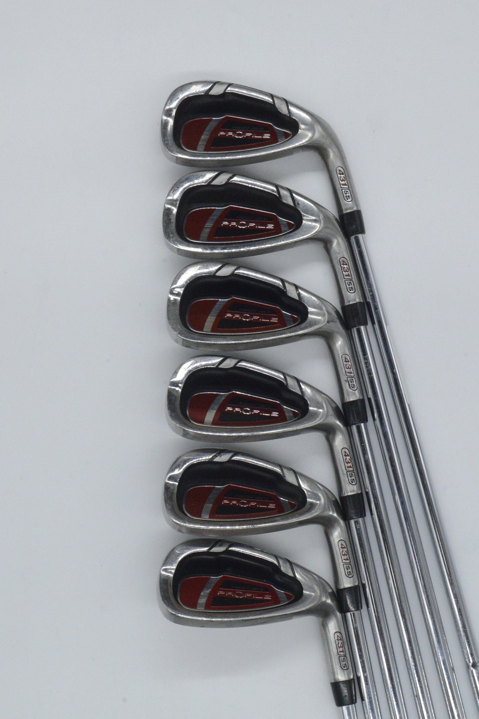 Wilson Profile 431 SS 5-PW Iron Set S Flex -0.25" Golf Clubs GolfRoots 