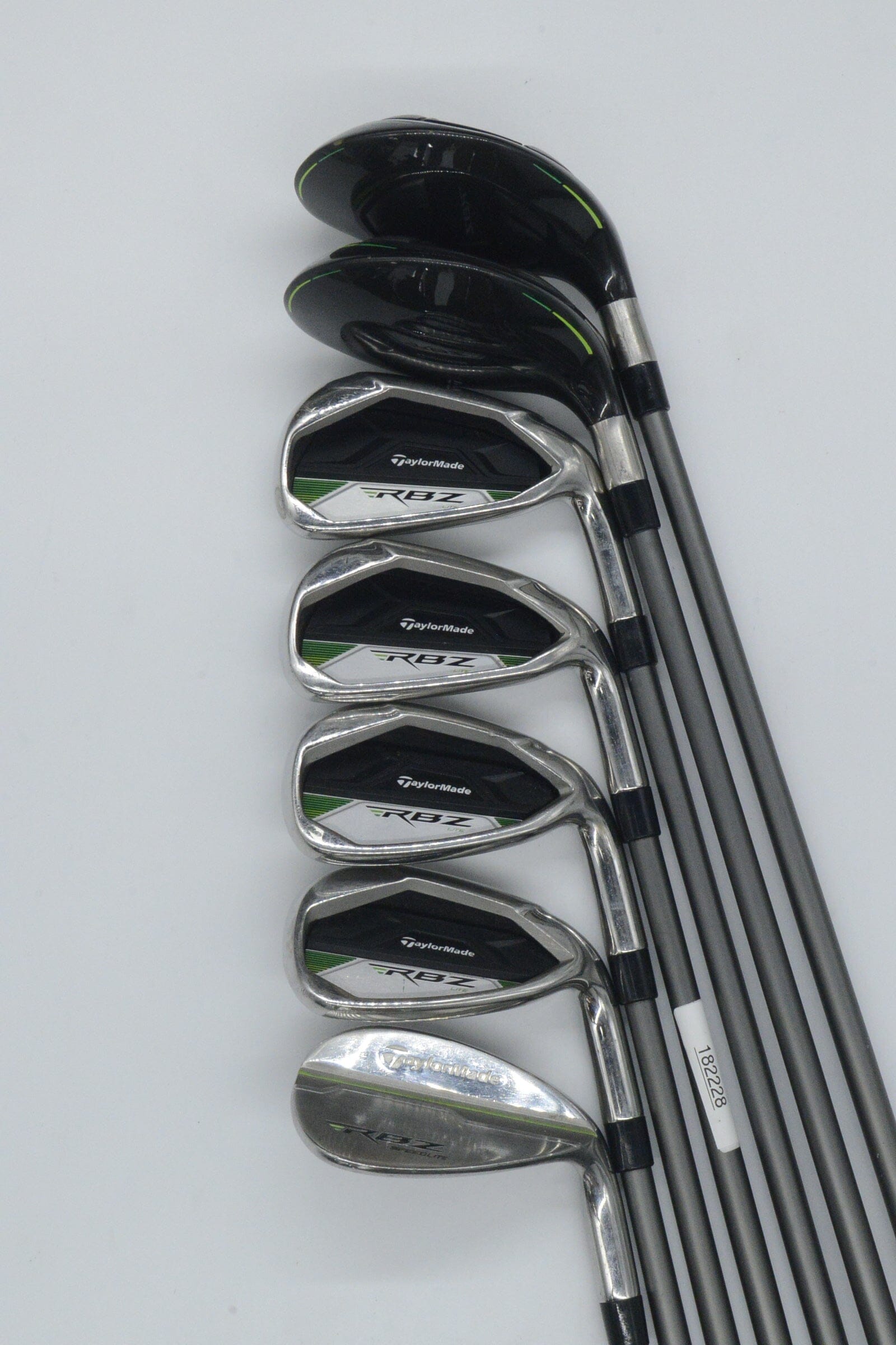 TaylorMade RBZ Speedlite 4H-5H, 6-8, PW, SW Iron Set R Flex -0.25" SOLD Golf Clubs GolfRoots 