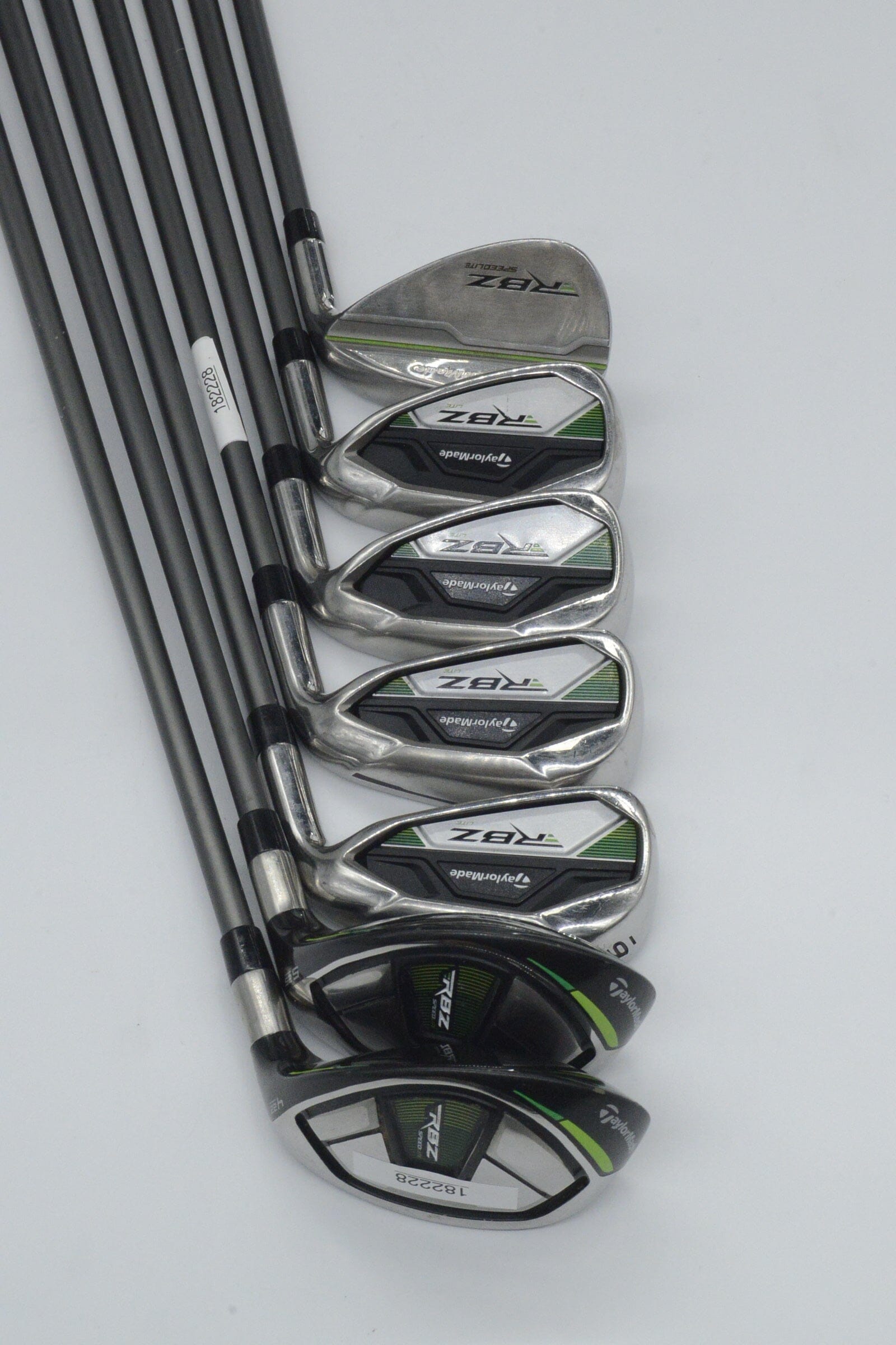 TaylorMade RBZ Speedlite 4H-5H, 6-8, PW, SW Iron Set R Flex -0.25" SOLD Golf Clubs GolfRoots 