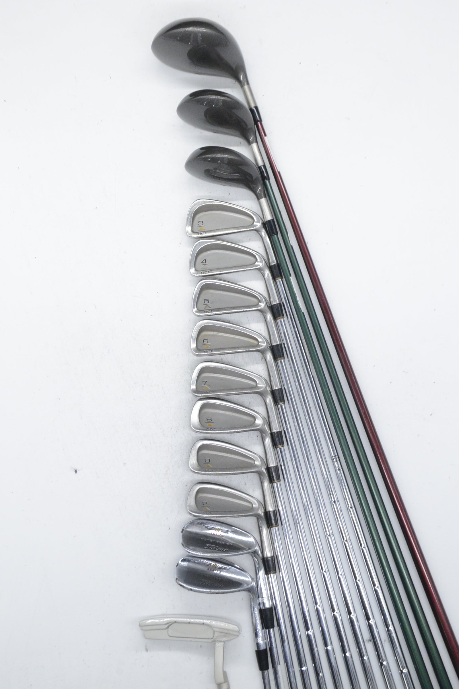 Titleist DCI Gold Mixed Full Set S Flex -0.25"