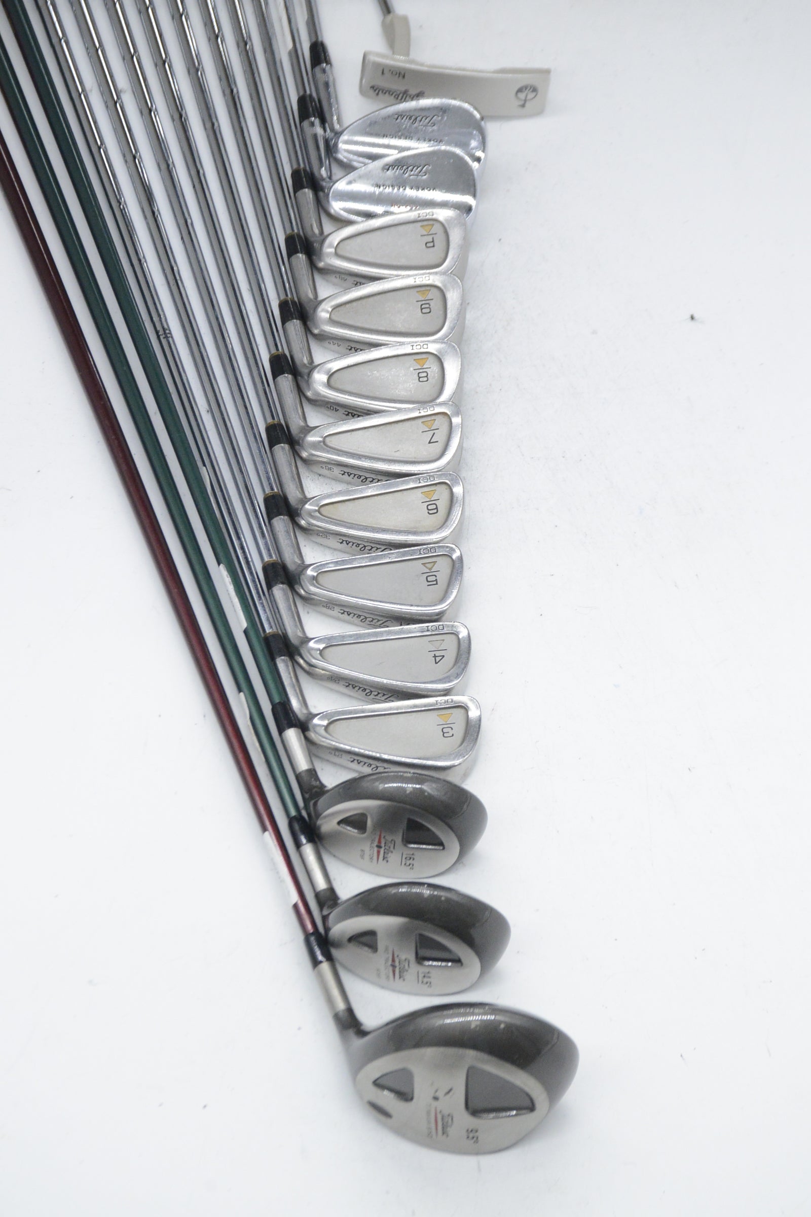 Titleist DCI Gold Mixed Full Set S Flex -0.25"