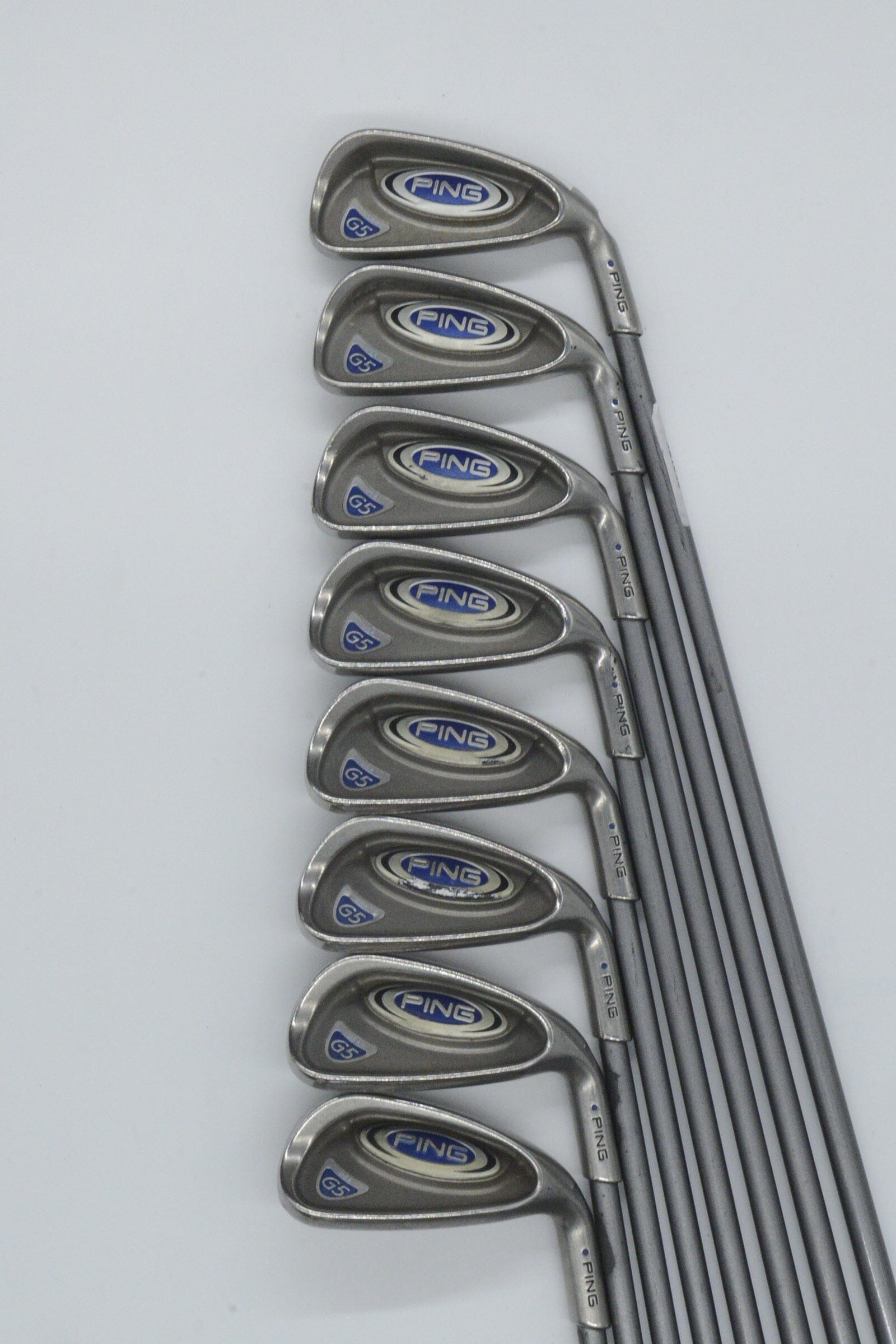 Ping G5 3-PW Iron Set S Flex -0.25" Golf Clubs GolfRoots 