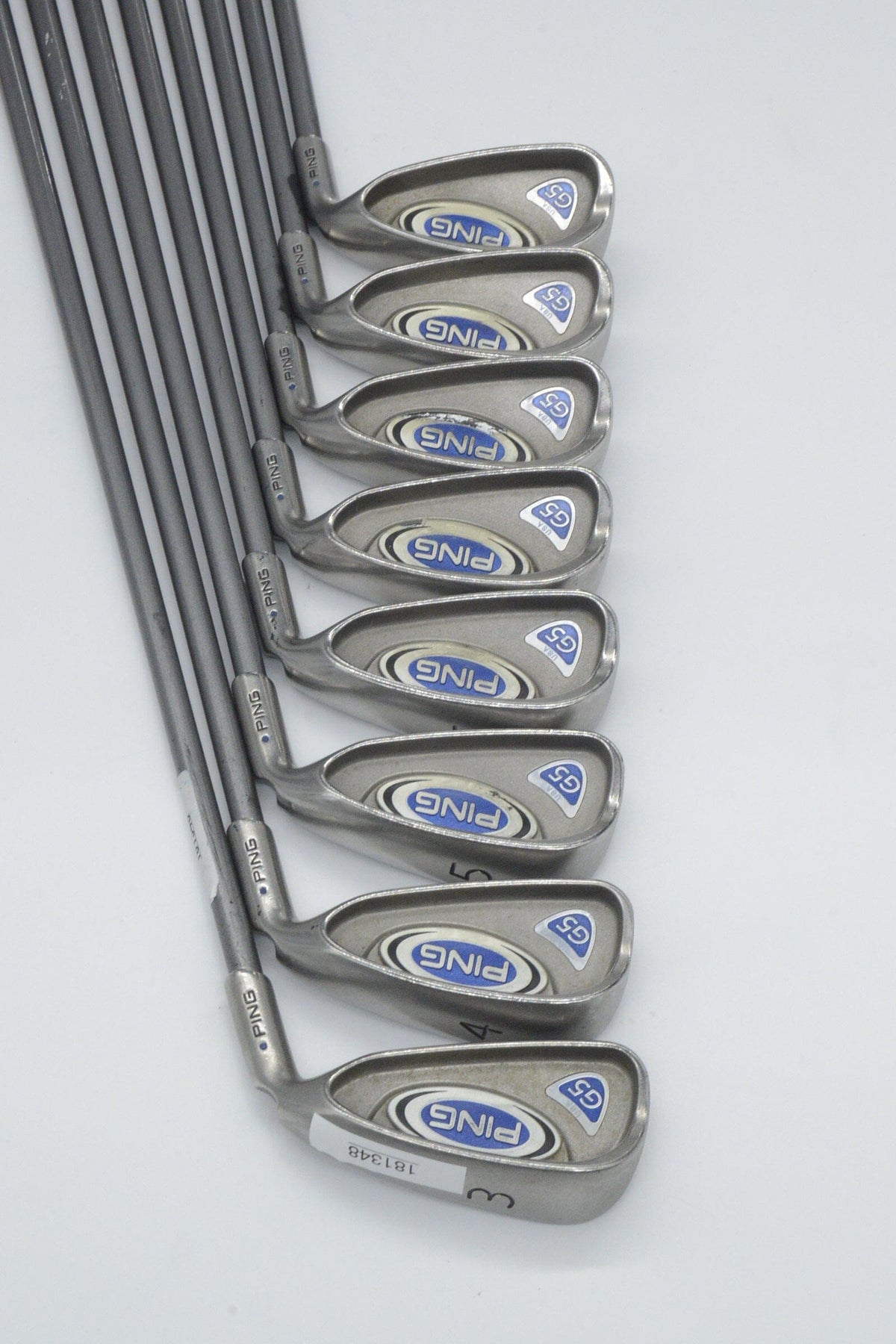 Ping G5 3-PW Iron Set S Flex -0.25" Golf Clubs GolfRoots 