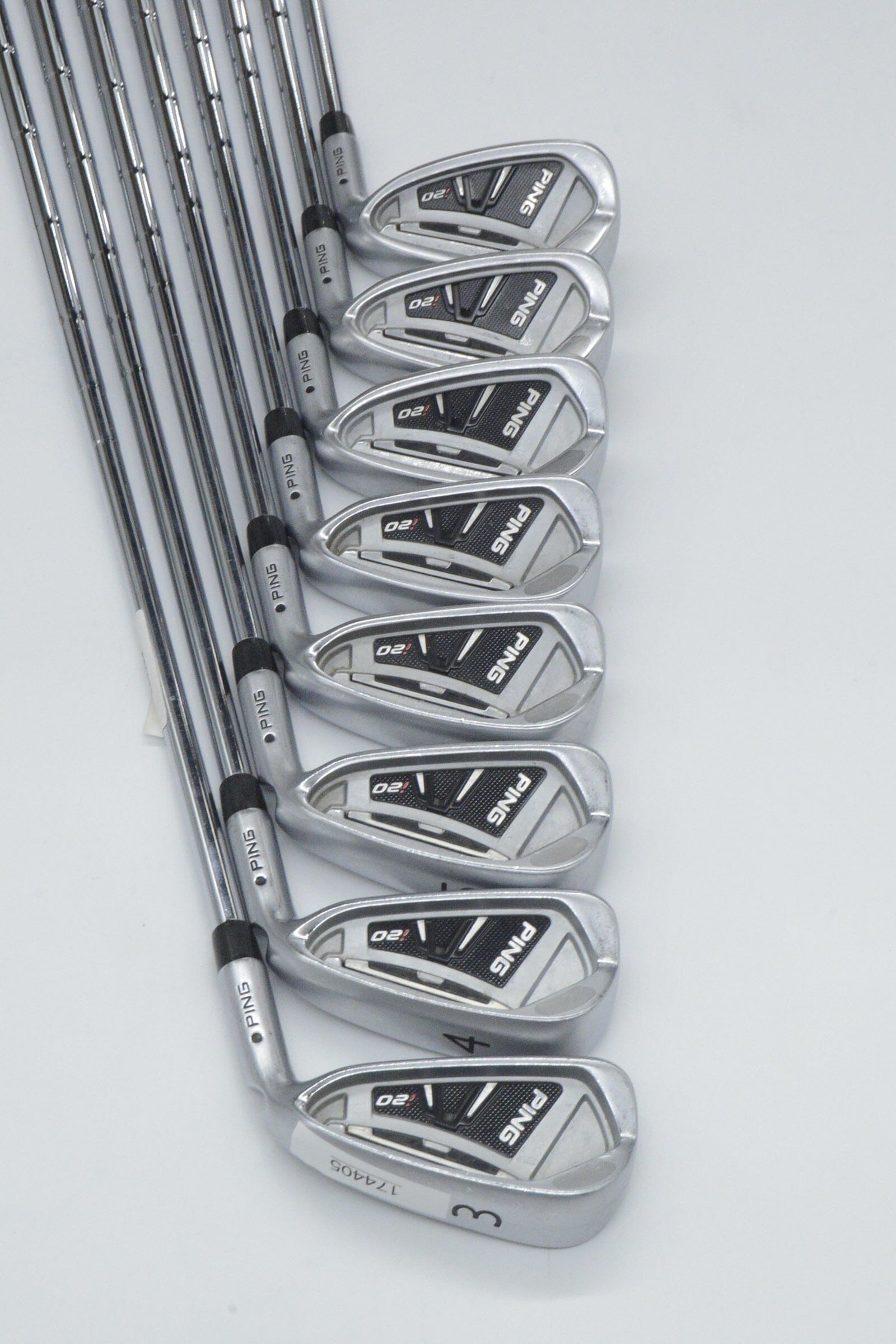 Ping I20 3-PW Iron Set S Flex Std Length Golf Clubs GolfRoots 