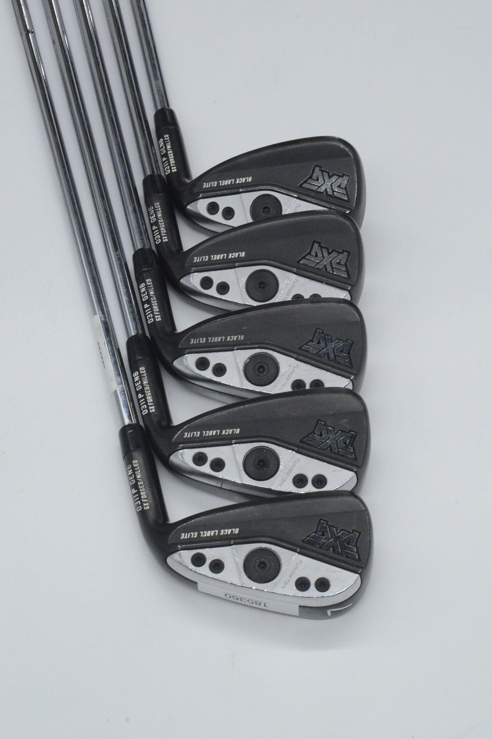 PXG 0311P Gen 6 Black Label Elite 7-GW Iron Set R Flex +0.25" Golf Clubs GolfRoots 
