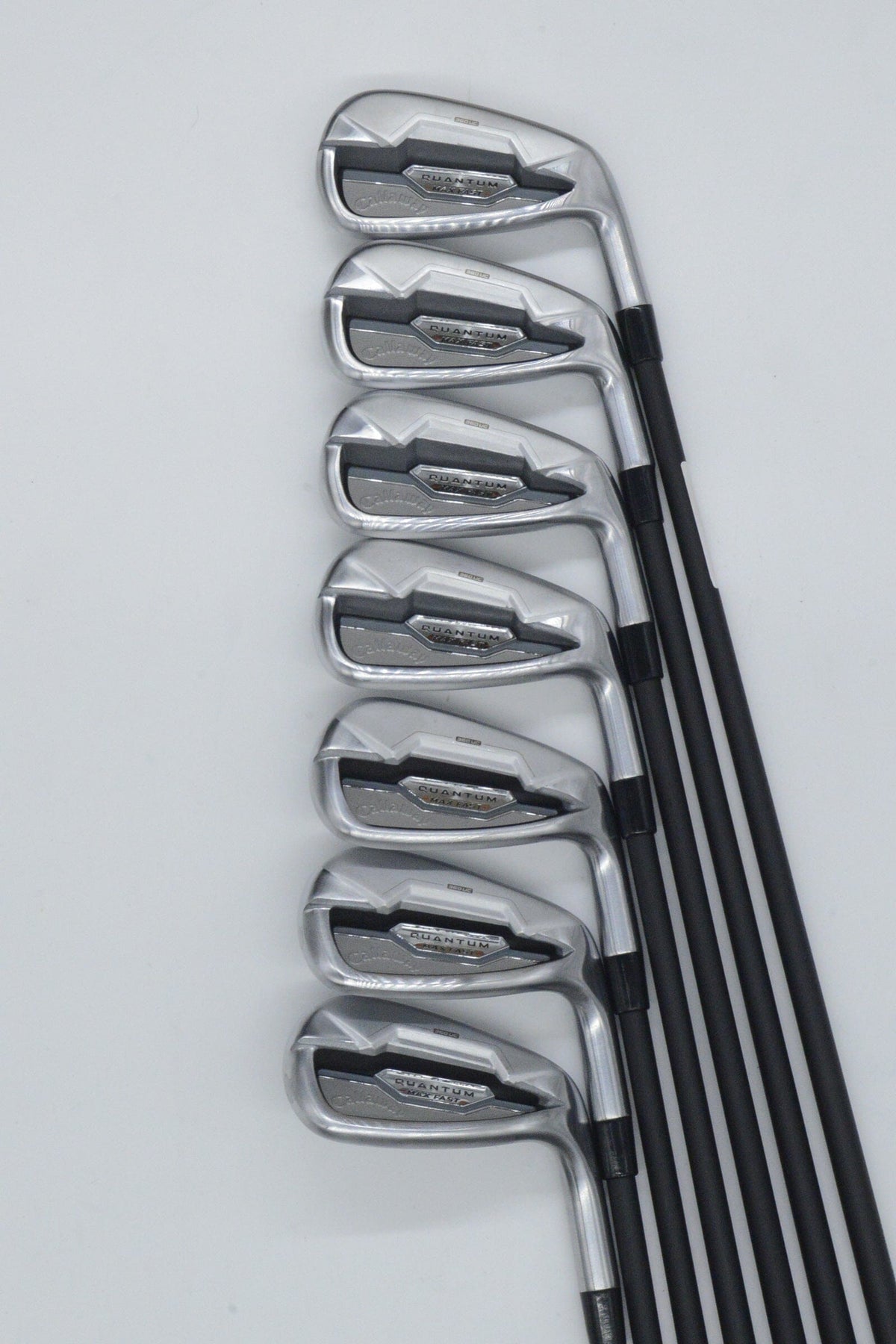 Callaway Quantum Max Fast 5-AW Iron Set SR Flex -1" Golf Clubs GolfRoots 