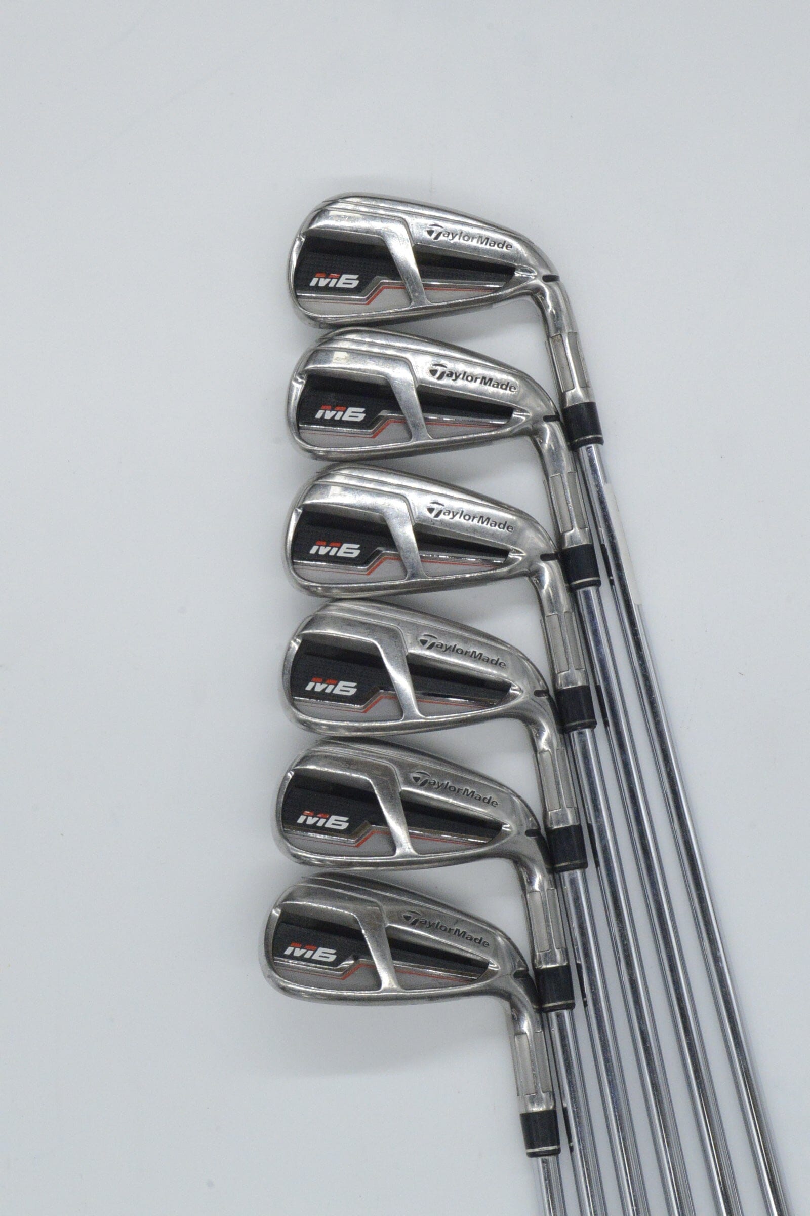 TaylorMade M6 5-PW Iron Set R Flex +1" Golf Clubs GolfRoots 
