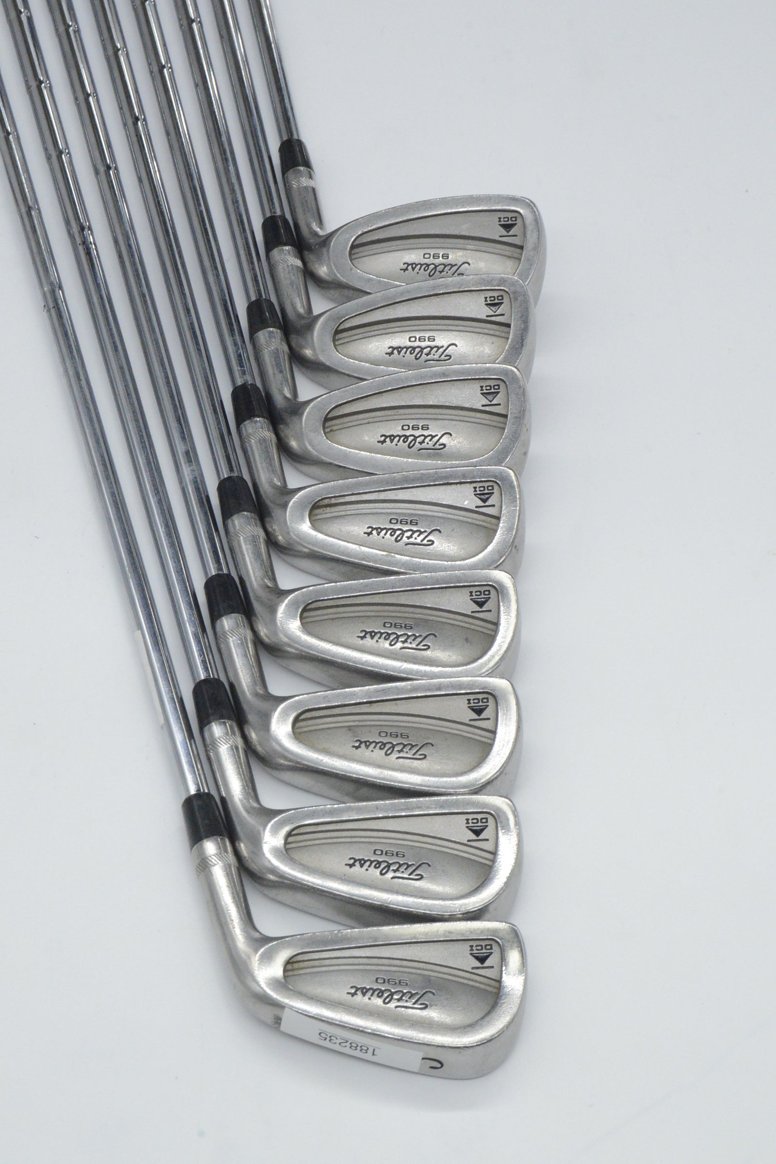 Titleist DCI 990 3-PW Iron Set S Flex Std Length