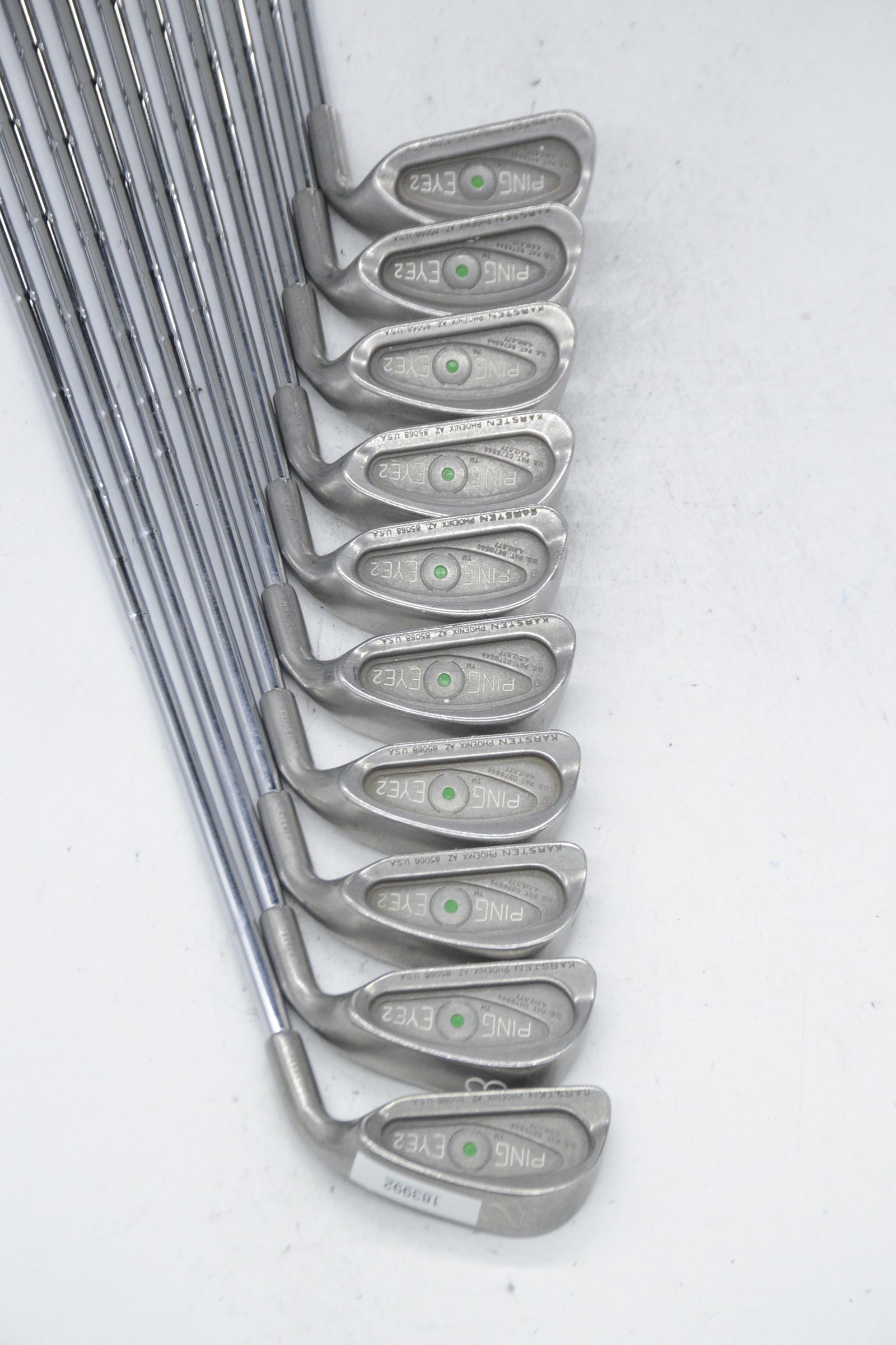 Ping Eye 2 2-PW, SW Iron Set S Flex +1"