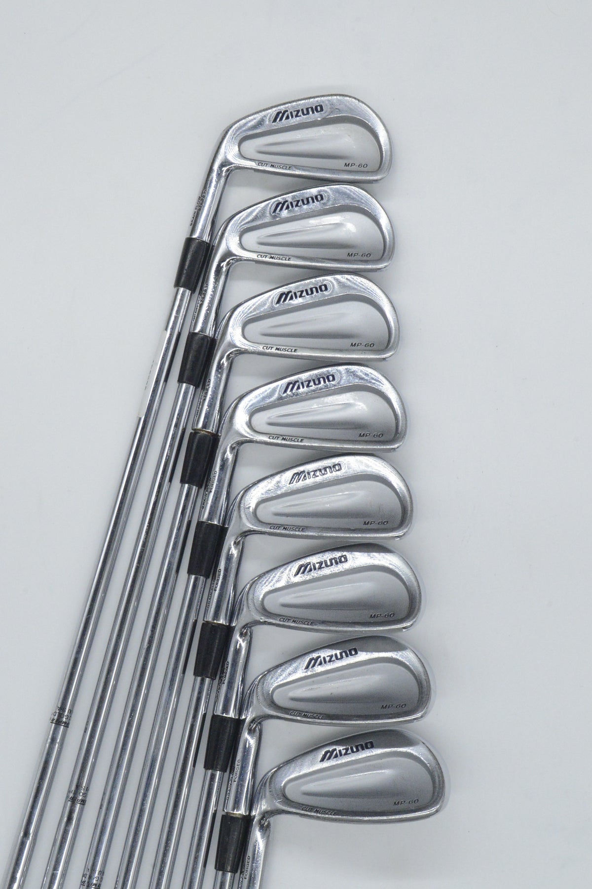 Lefty Mizuno MP-60 3-PW Iron Set S Flex +0.5"