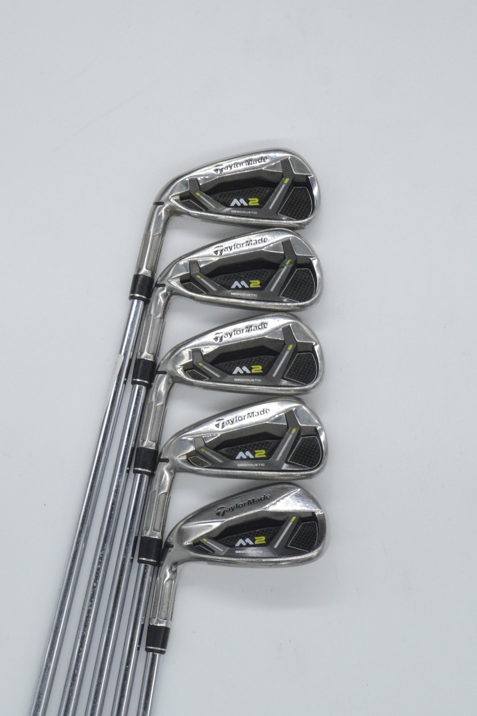 Lefty TaylorMade M2 2017 4-7, 9 Iron Set S Flex Std Length