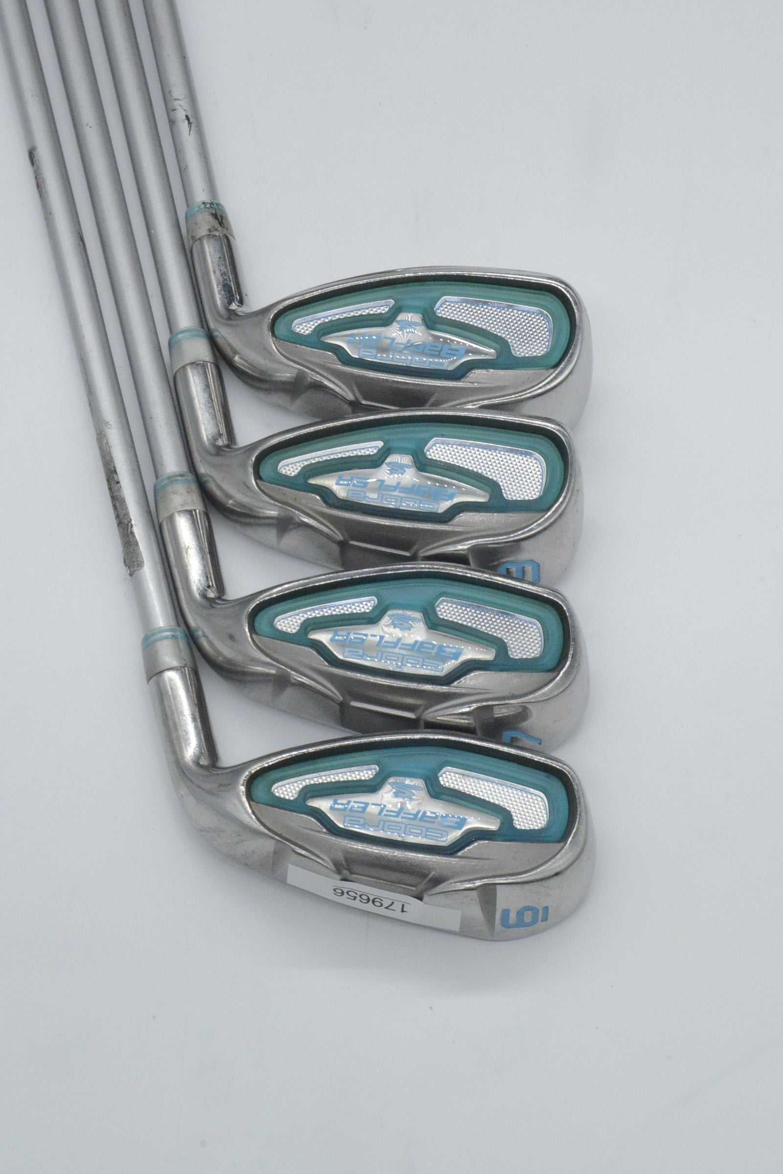 Women's Cobra Baffler 2012 6-9 Iron Set W Flex Std Length