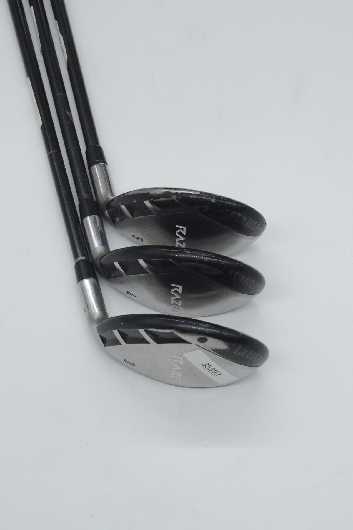 Callaway RAZR X 3H, 4H, 5H Hybrid Set R Flex