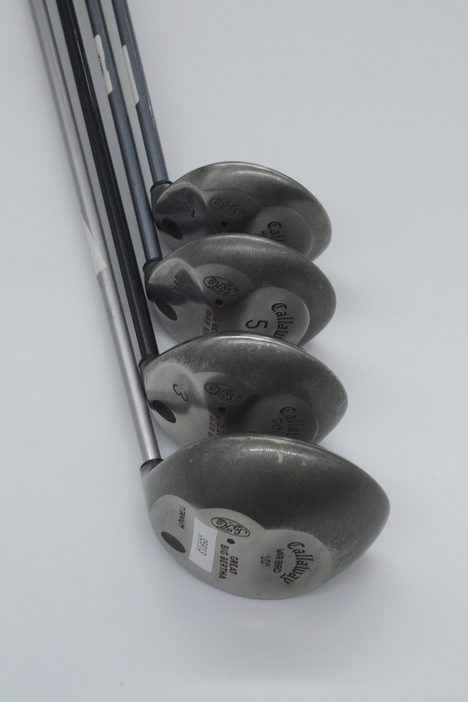 Callaway Big Bertha War Bird D, 3W, 5W, 7W Wood Set R Flex