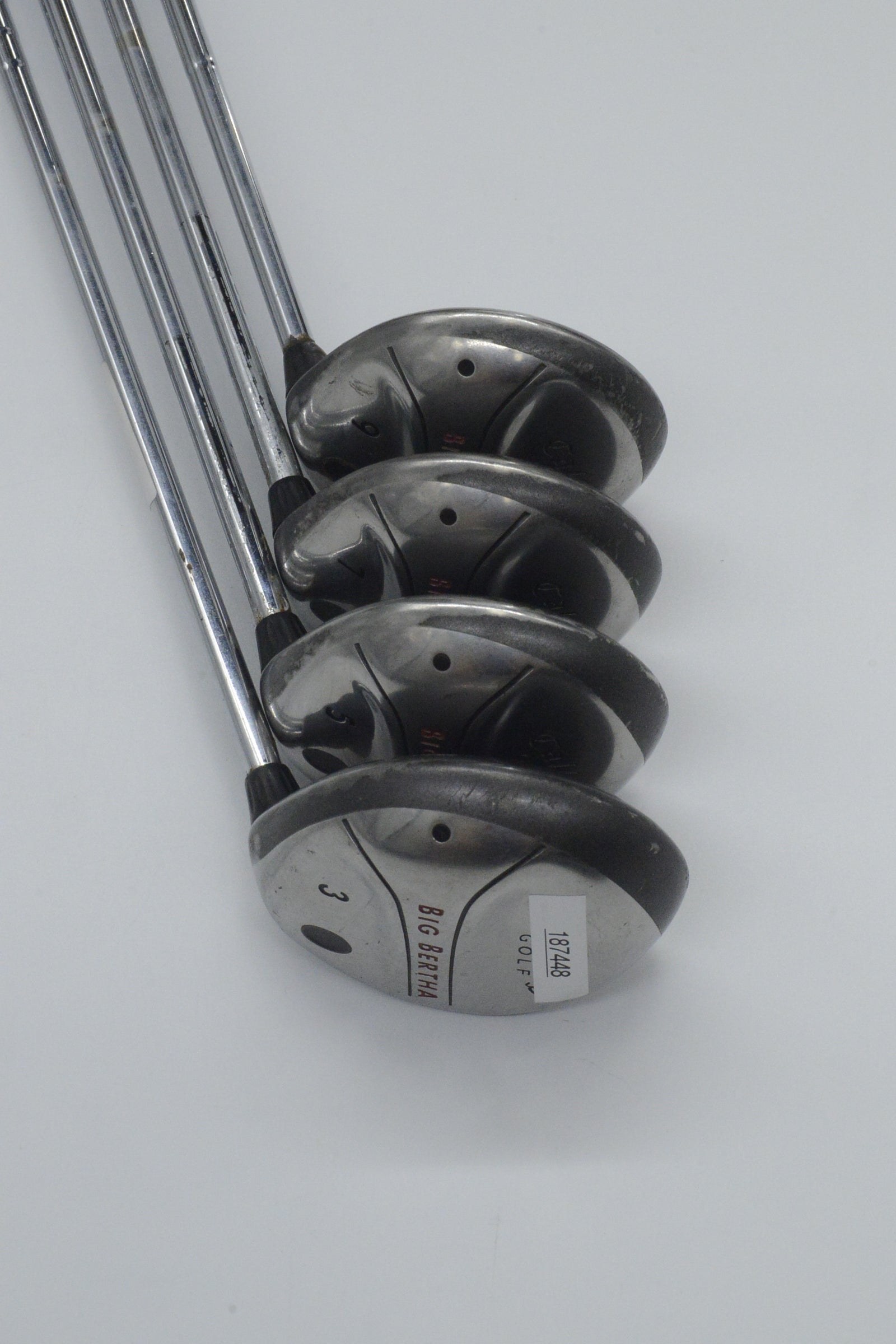 Callaway Big Bertha 2004 3W, 5W, 7W, 9W Wood Set Uniflex