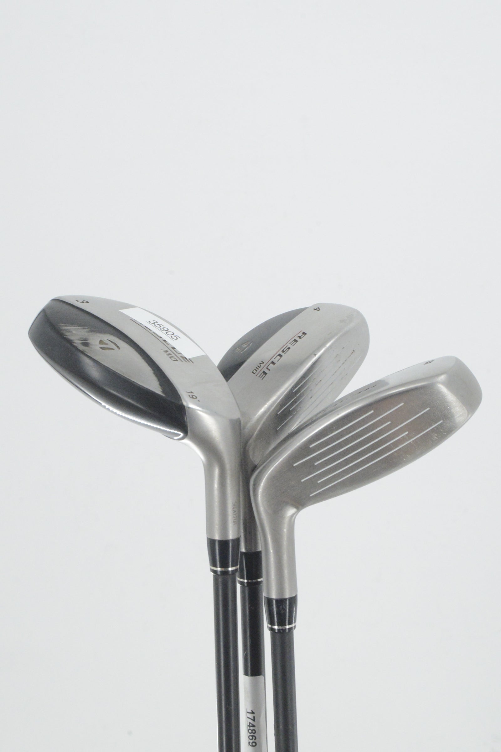 TaylorMade Rescue Mid 3H, 4H, 5H Hybrid Set R Flex