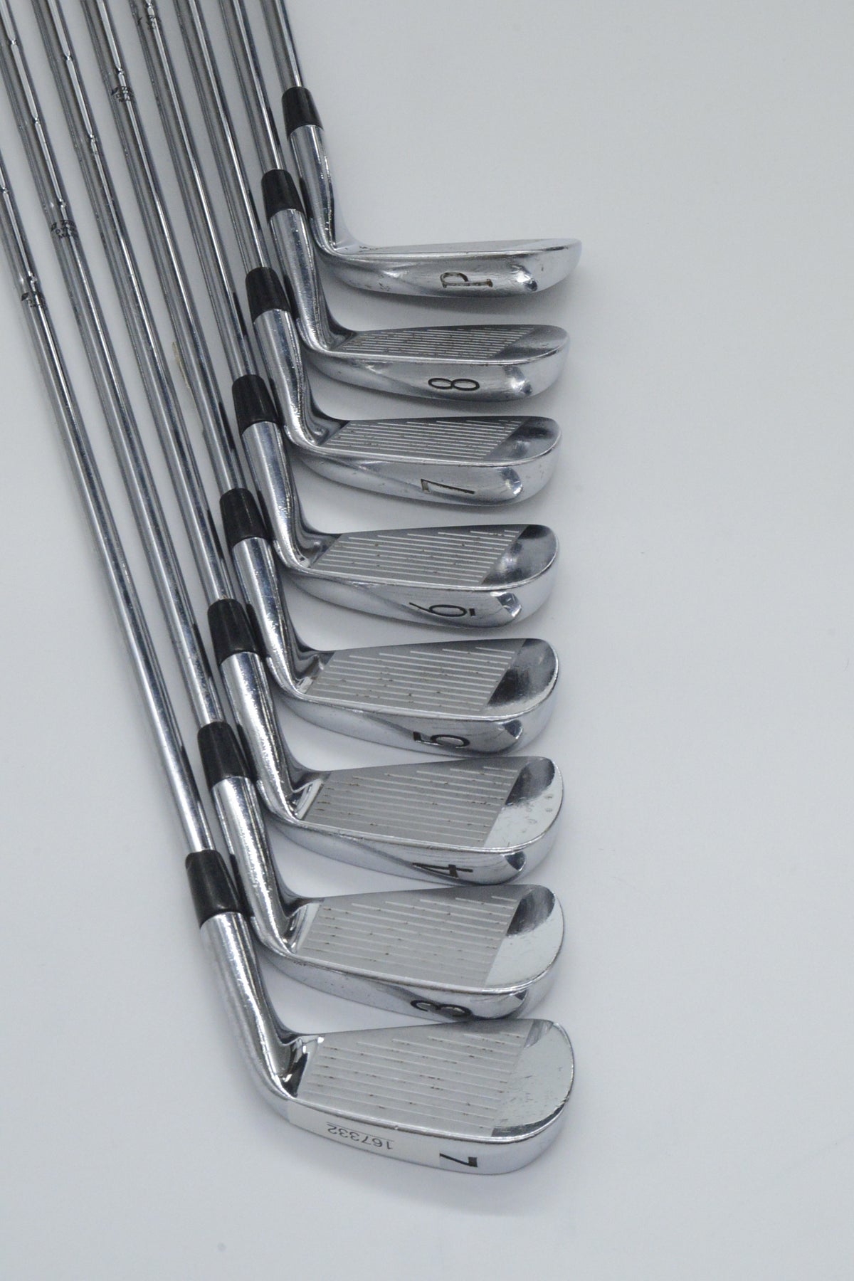 Lefty Titleist 695 CB Forged 2-8, PW Iron Set S Flex +0.75"