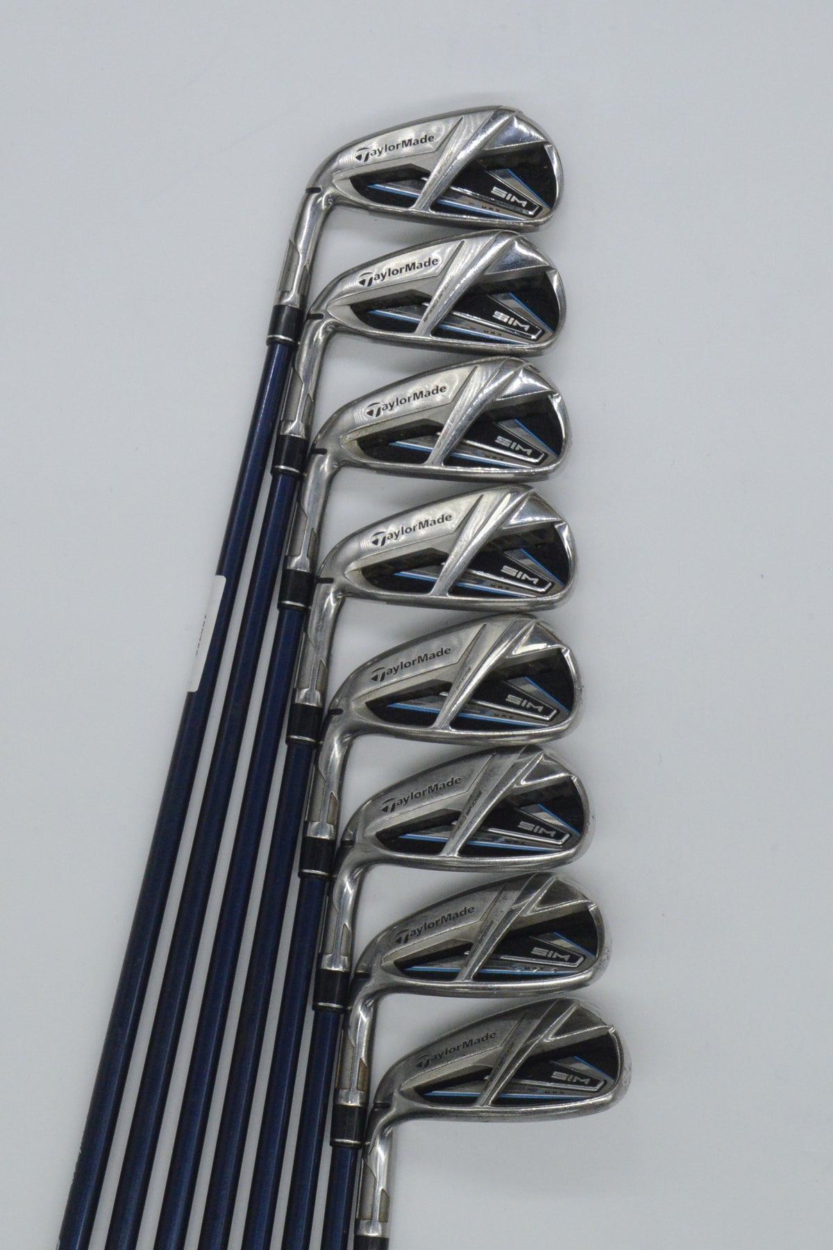 Lefty TaylorMade SIM Max 4-AW Iron Set R Flex -0.25"
