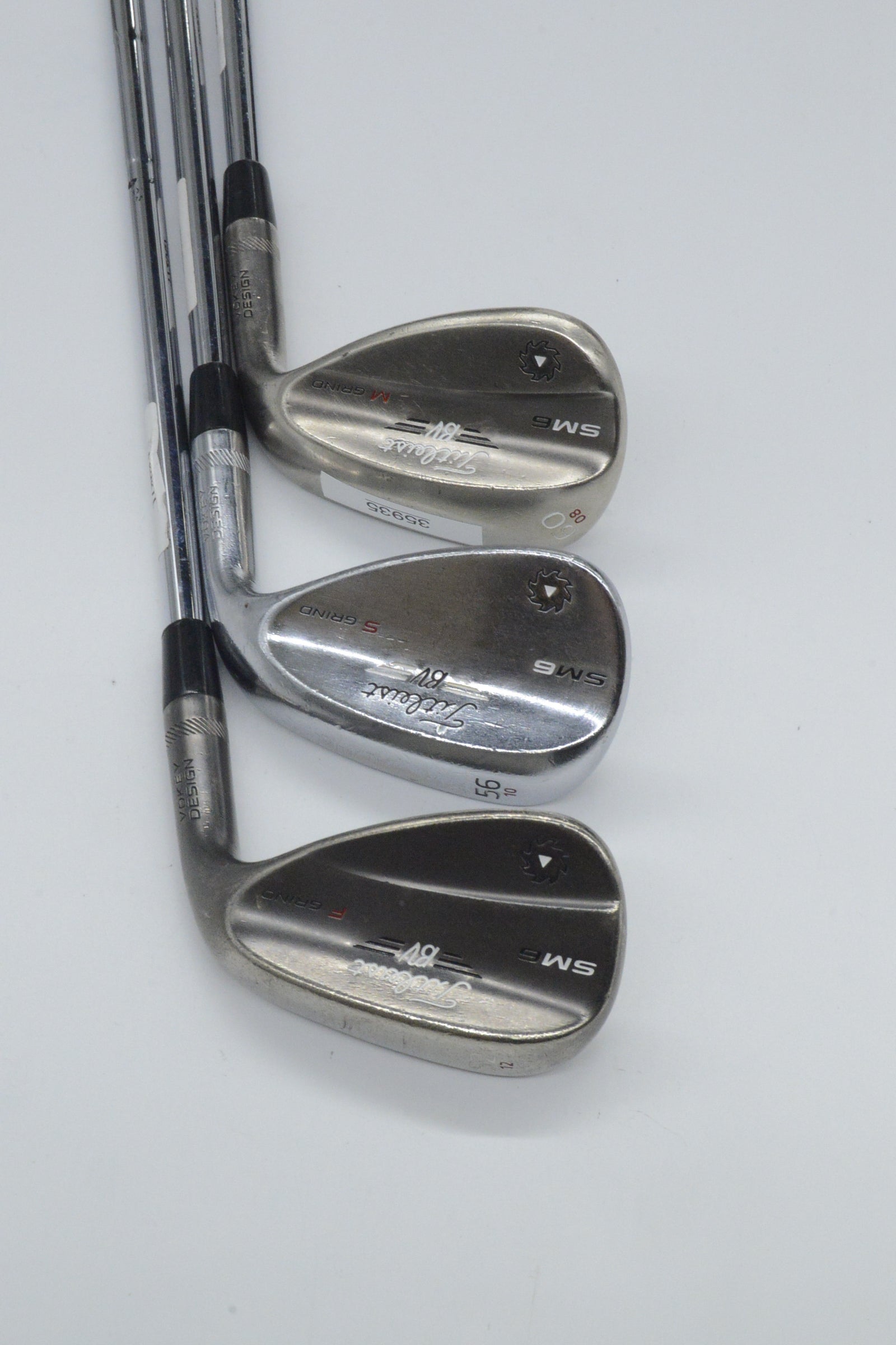 Titleist Vokey SM6 52, 56, 60 Degree Wedge Set Wedge Flex