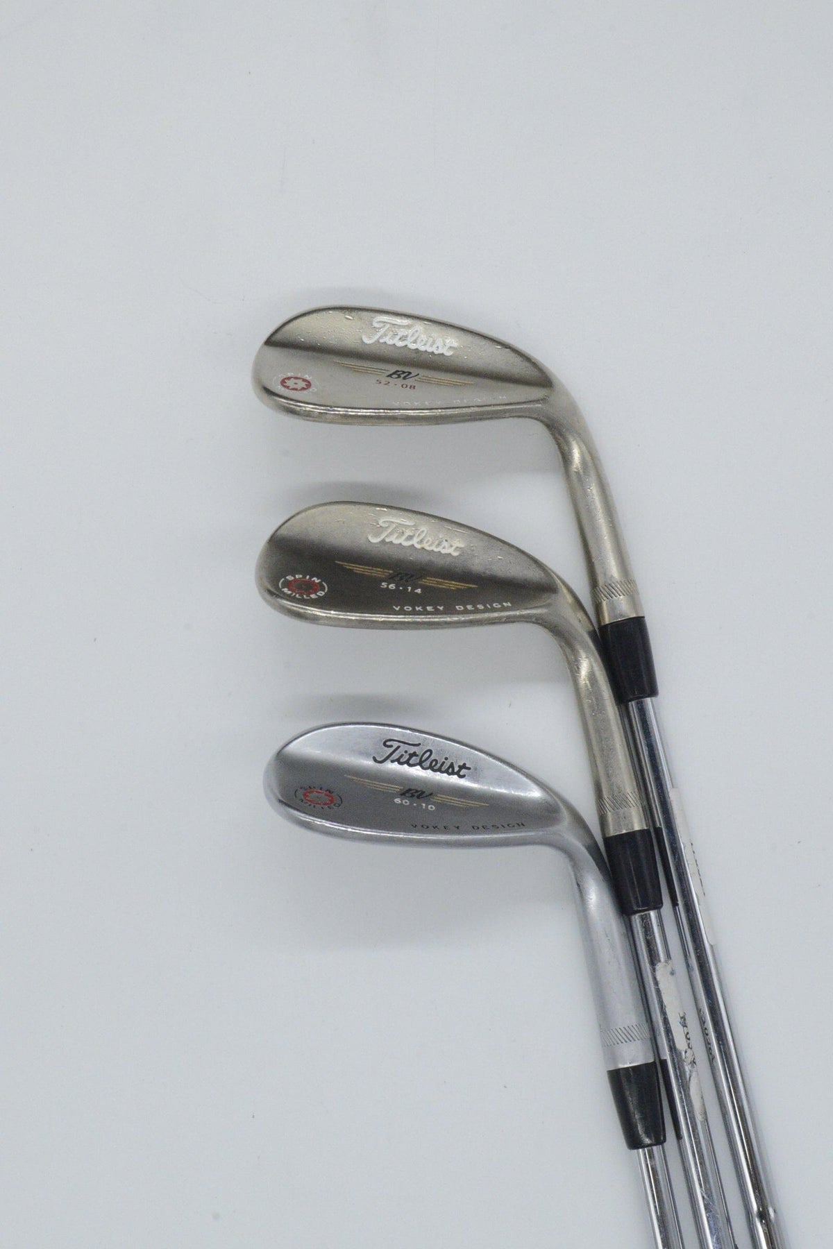 Titleist Vokey Spin Milled 52, 56, 60 Degree Wedge Set Wedge Flex Golf Clubs GolfRoots 